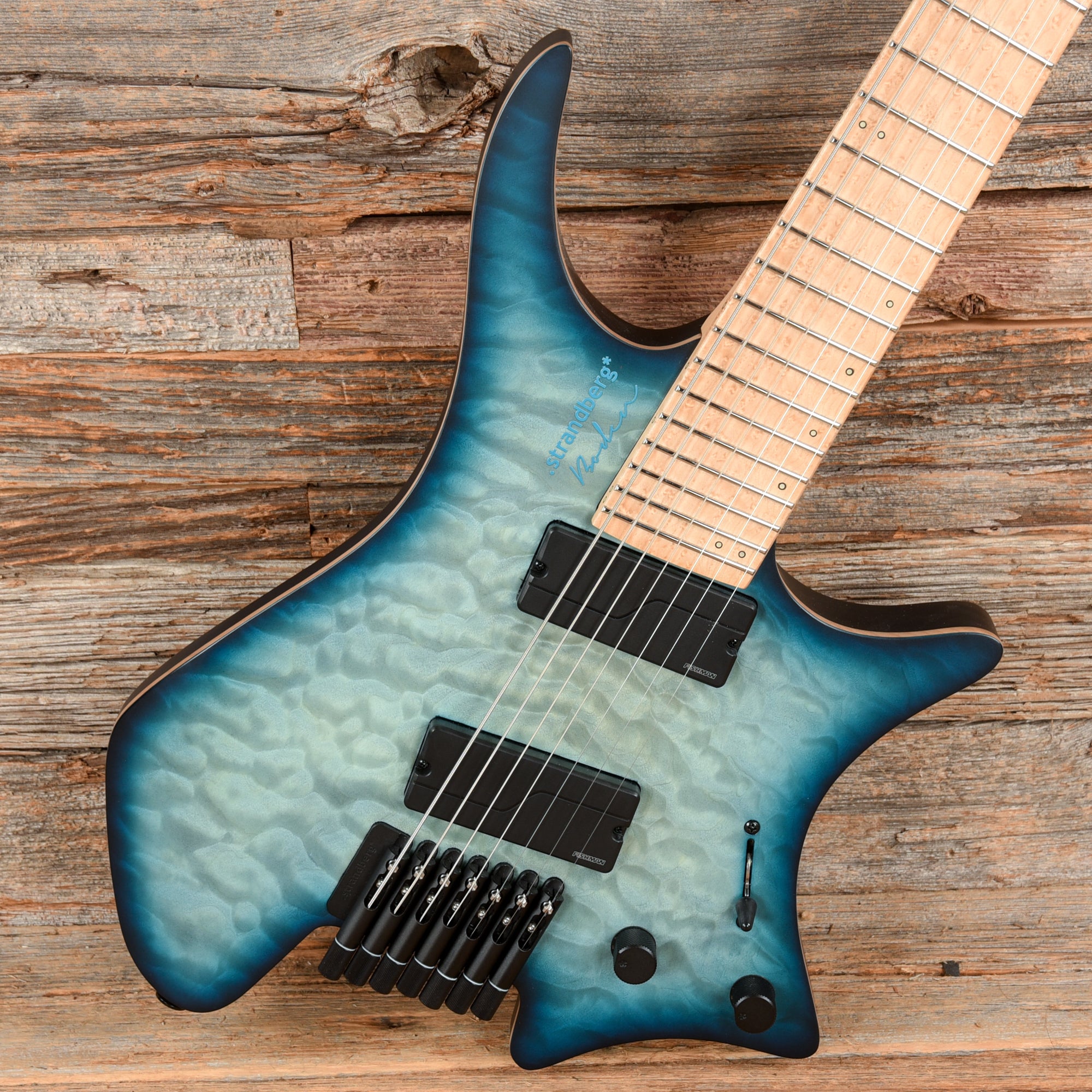 Strandberg Boden NX7 Blue Burst 2022 Electric Guitars
