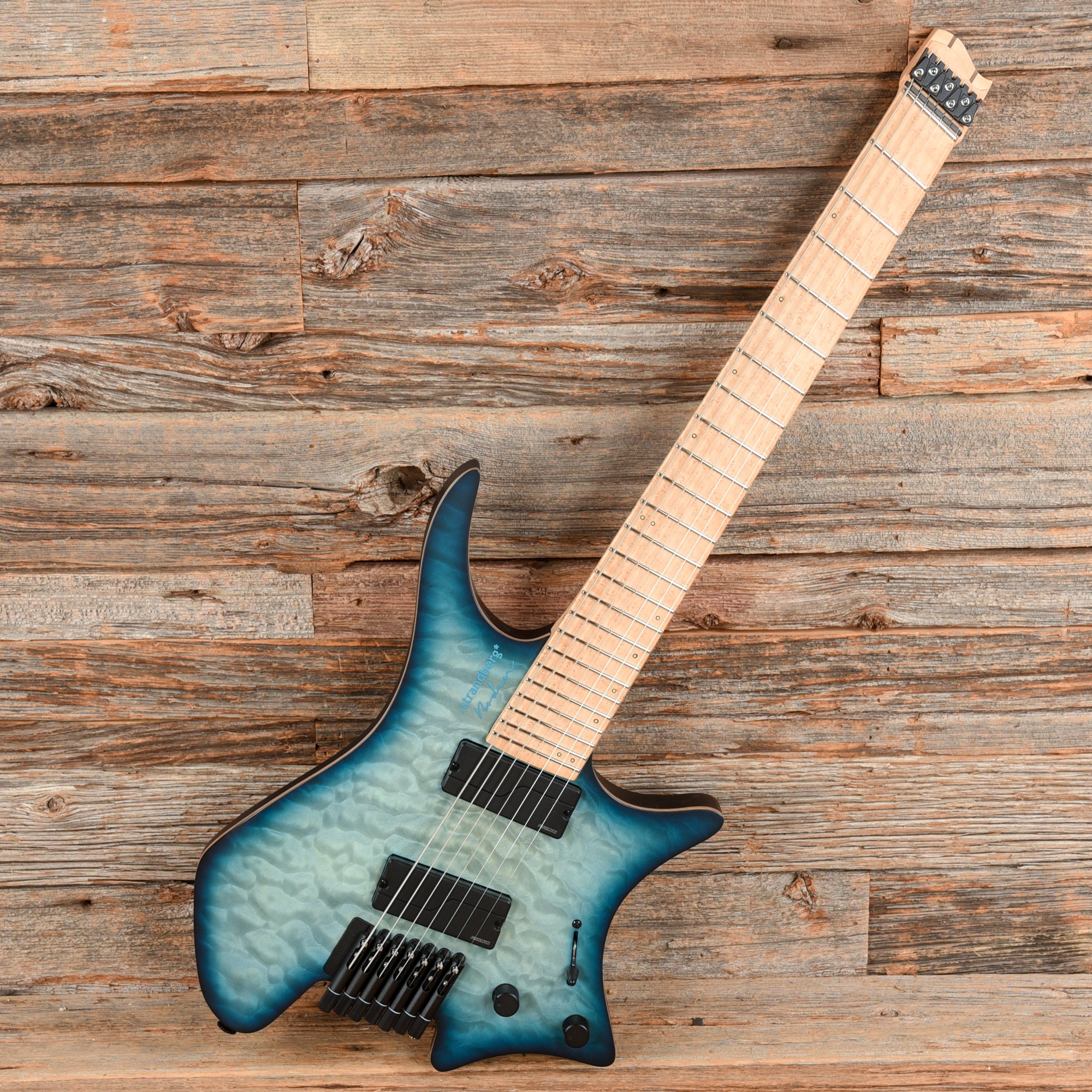 Strandberg Boden NX7 Blue Burst 2022 Electric Guitars