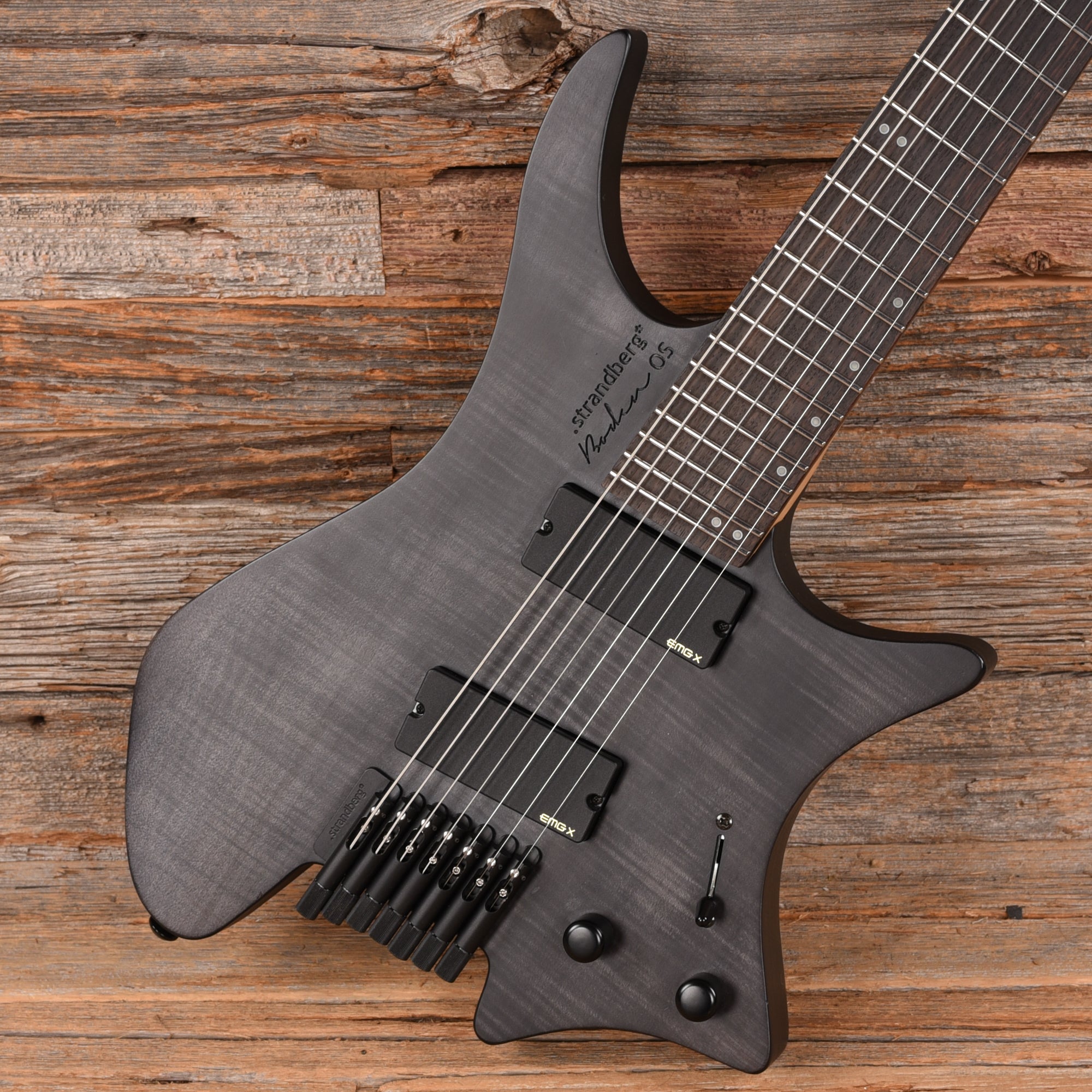 Strandberg Boden OS7 Black 2016 Electric Guitars