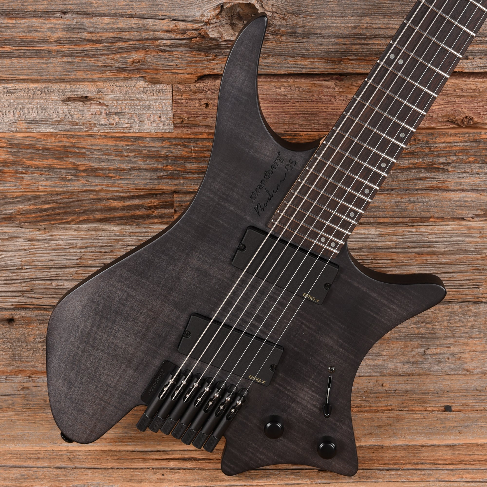 Strandberg Boden OS7 Black 2016 Electric Guitars