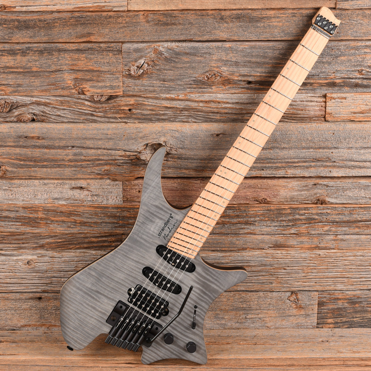 Strandberg Boden Standard NX 6 Tremolo Transparent Black Electric Guitars