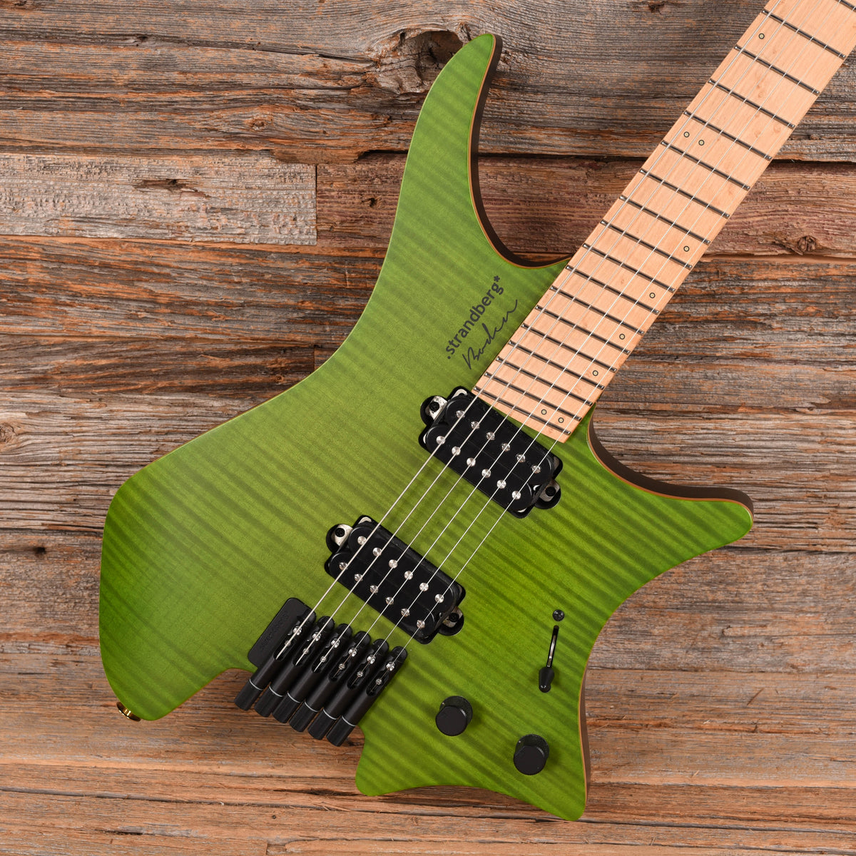 Strandberg Boden Standard NX6 Green Electric Guitars