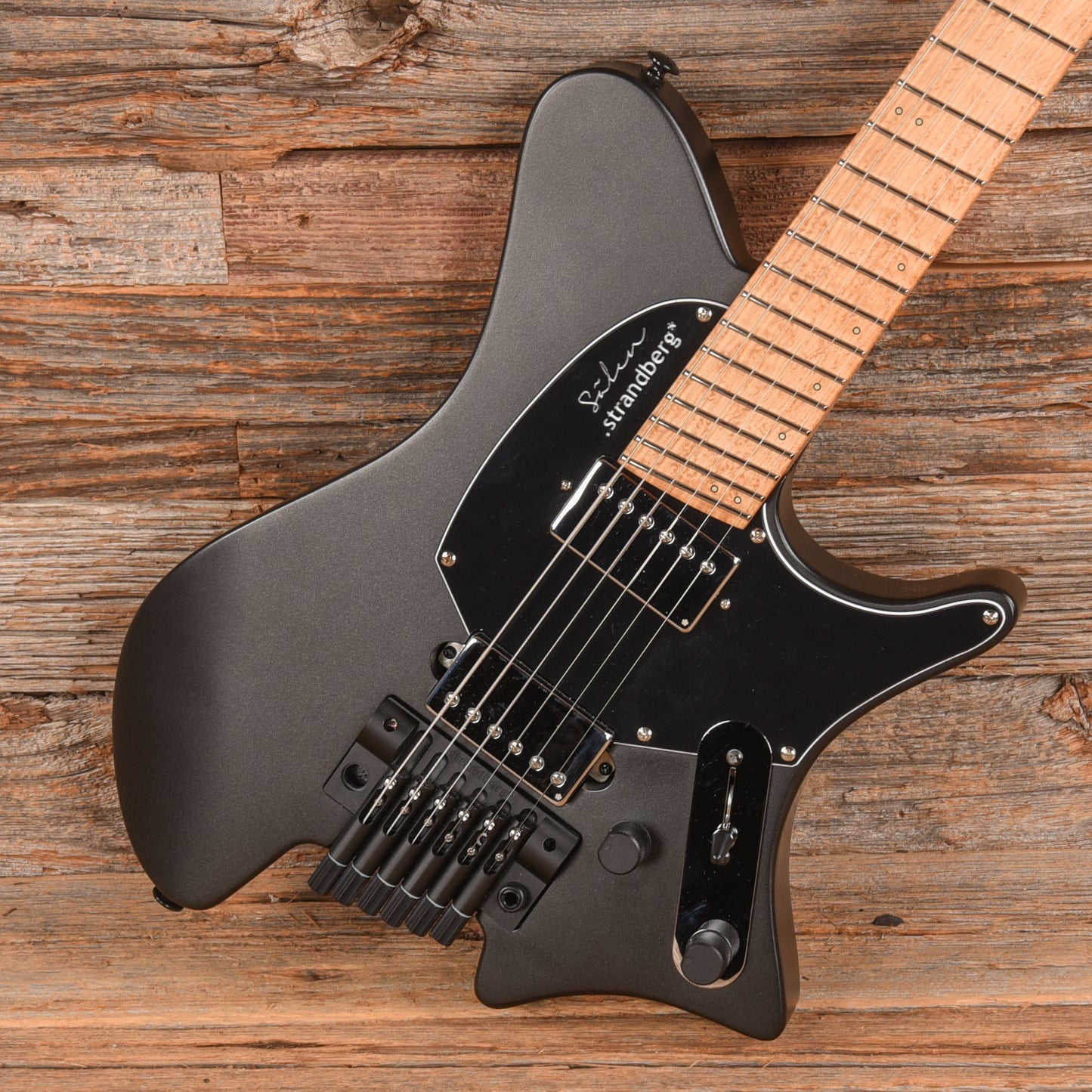 Strandberg Salen Classic NX6 Matte Black 2023 Electric Guitars
