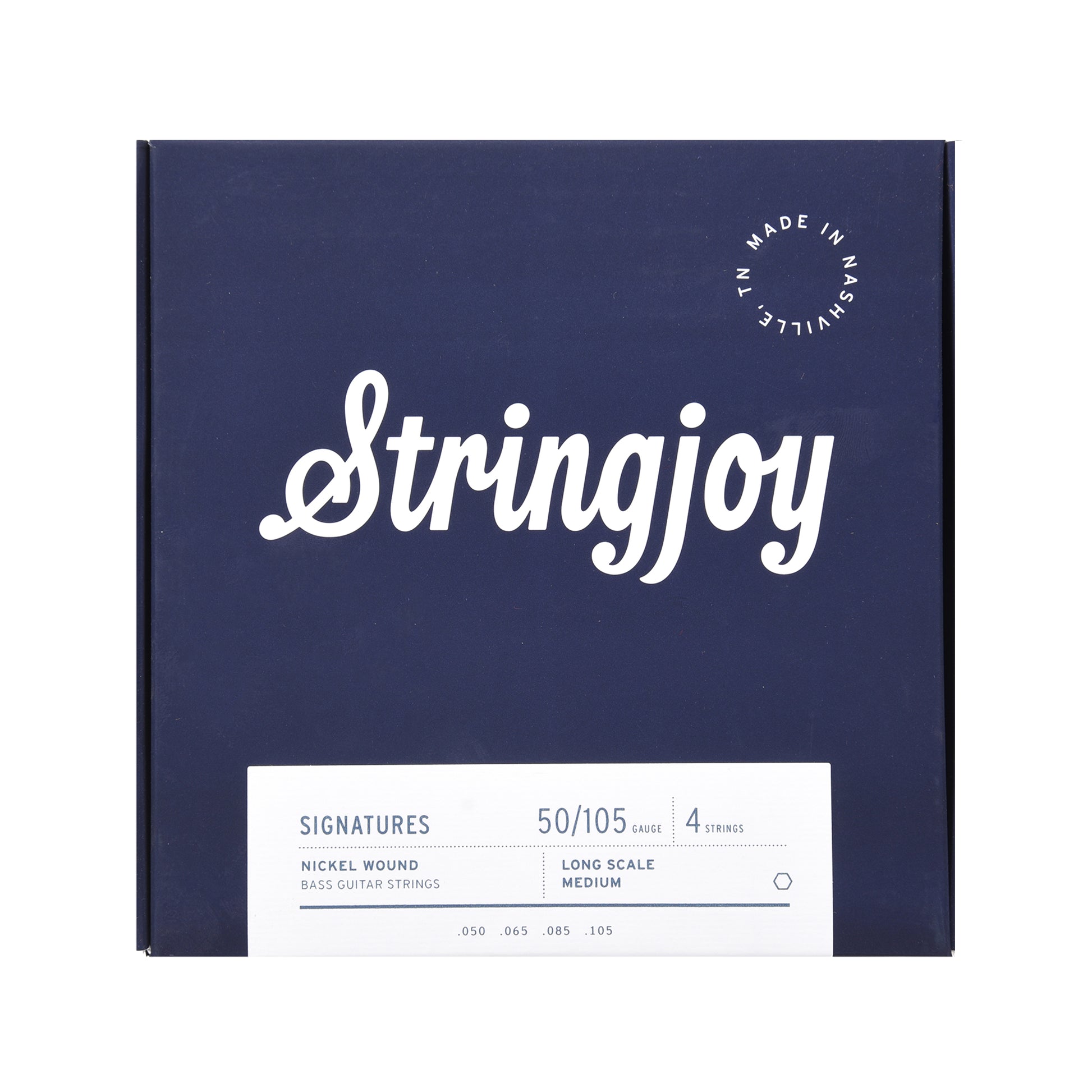 Stringjoy 4-String Electric Bass Medium Gauge Long Scale 50-105 Accessories / Strings / Bass Strings