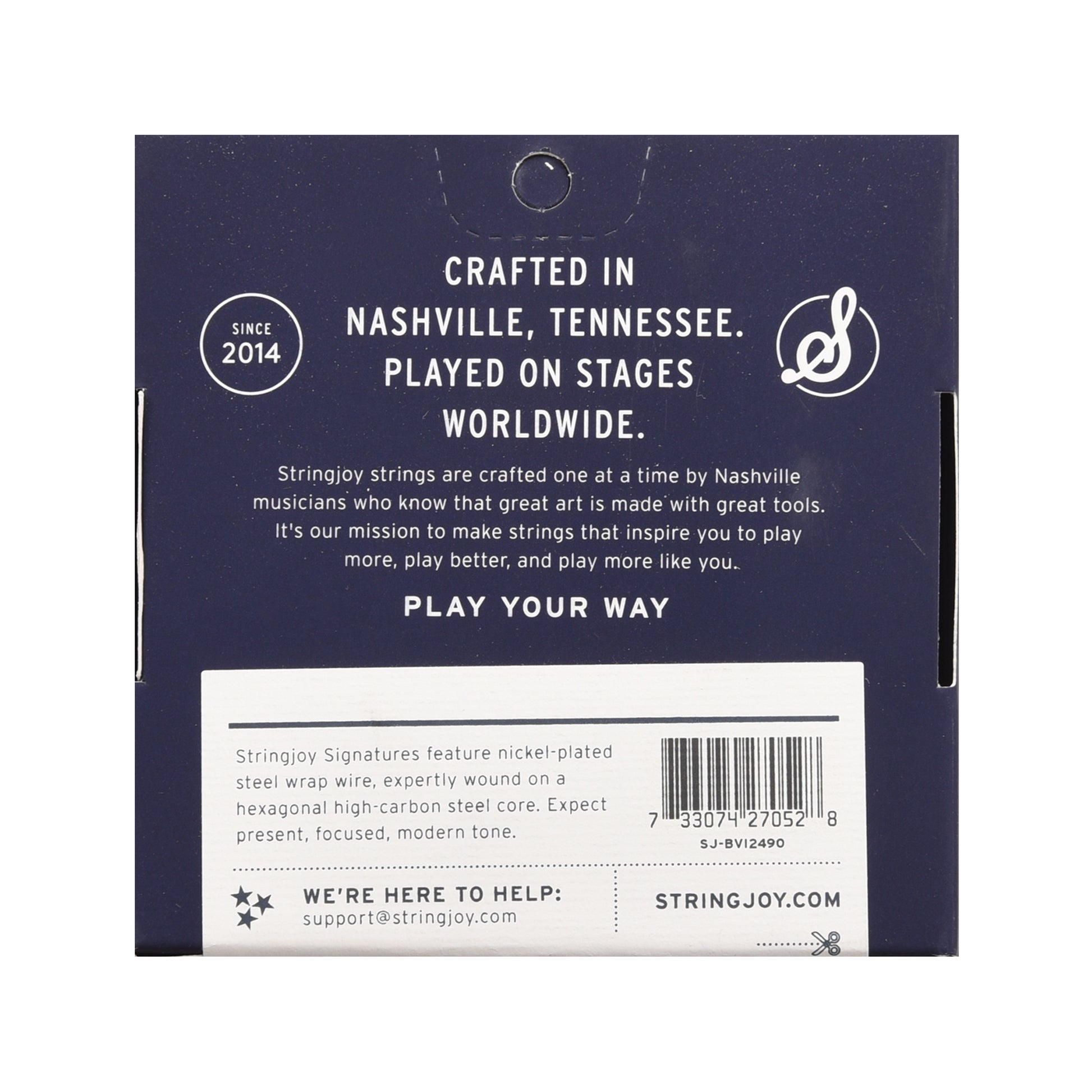 Stringjoy Signatures Bass VI Balanced Medium Gauge 24-90 Nickel Wound Guitar Strings Accessories / Strings / Bass Strings