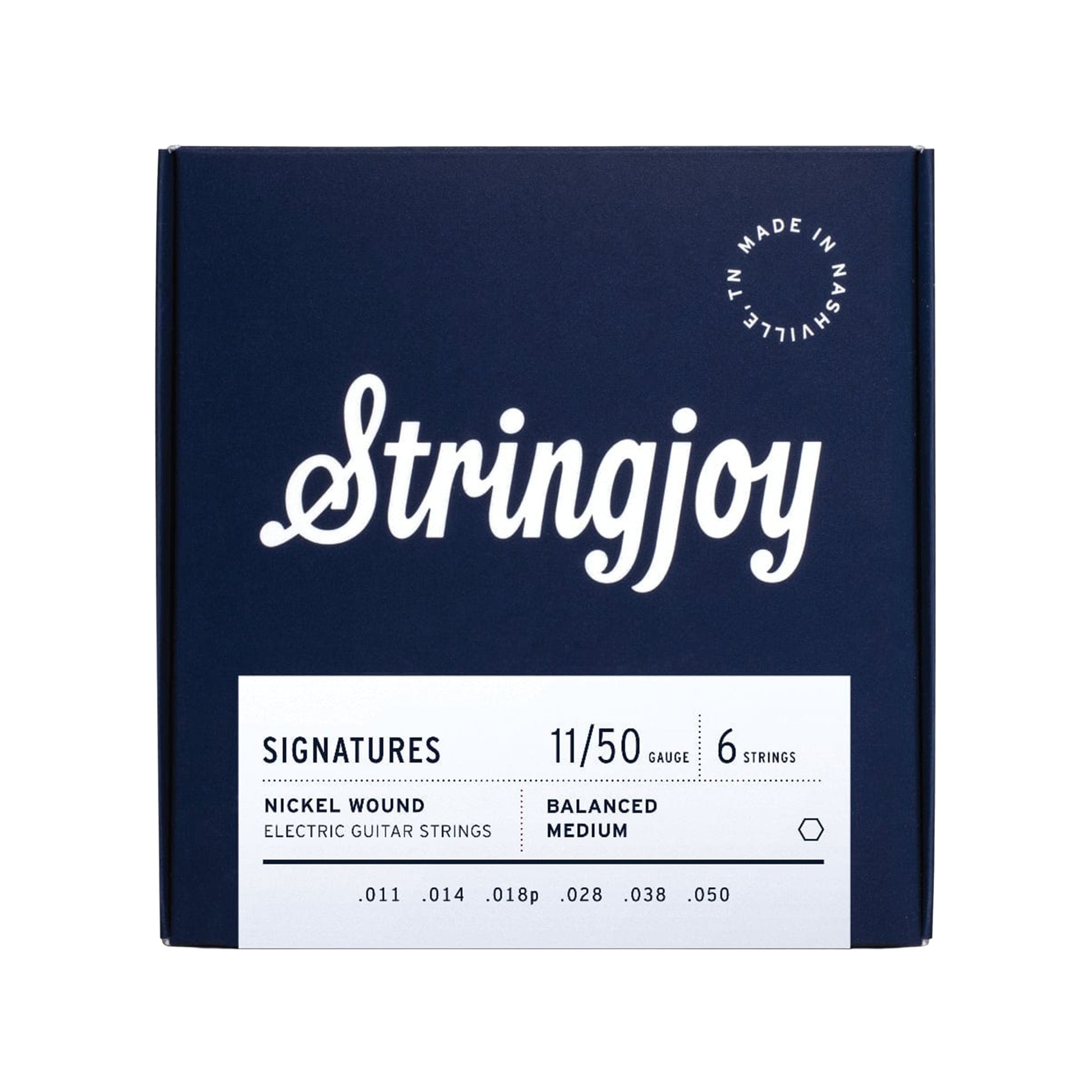Stringjoy Electric Balanced Medium Gauge 11-50 Accessories / Strings / Guitar Strings