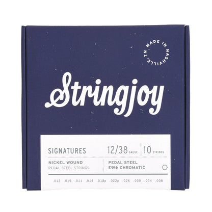 Stringjoy Signatures Pedal Steel E9th 12-38 Nickel Wound Strings Accessories / Strings / Guitar Strings