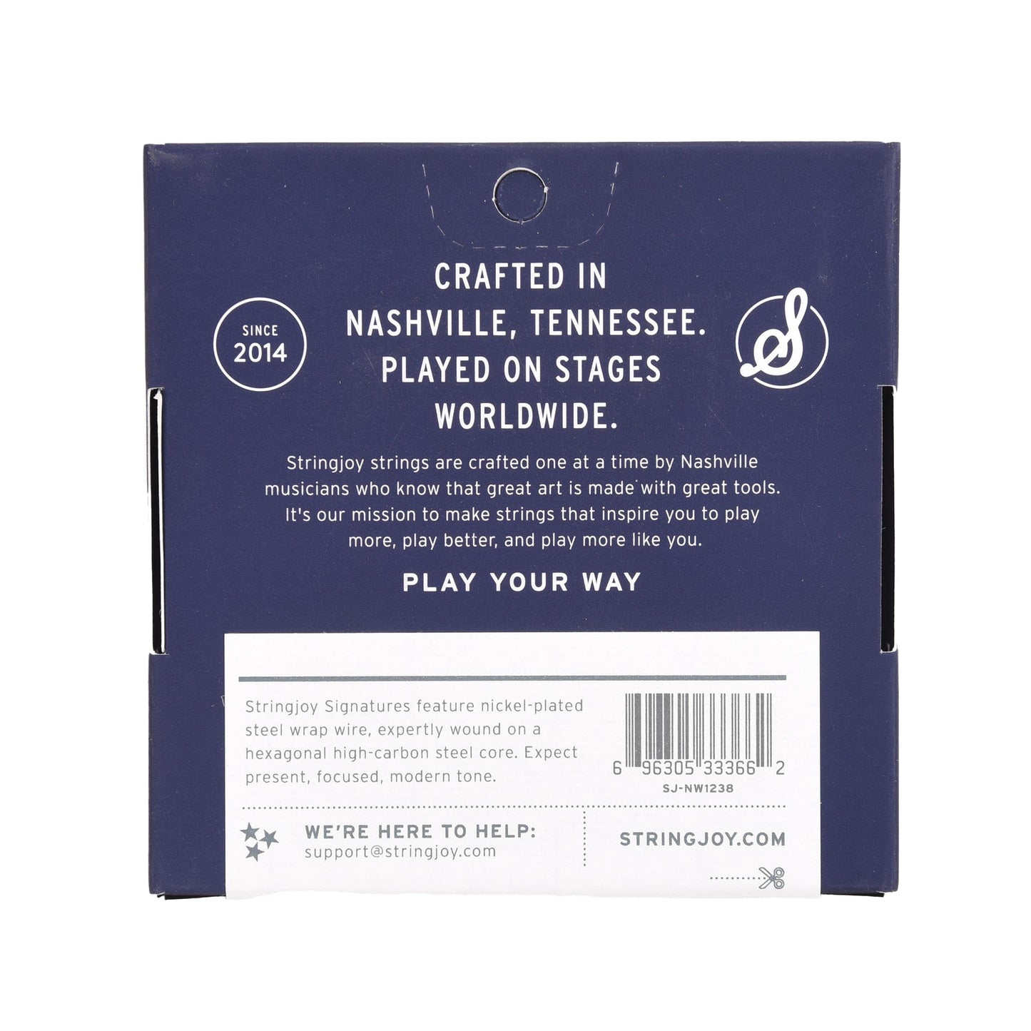 Stringjoy Signatures Pedal Steel E9th 12-38 Nickel Wound Strings Accessories / Strings / Guitar Strings