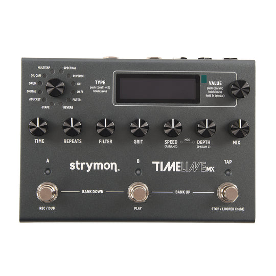 Strymon TimeLine MX Multi-Delay Workstation Effect Pedals