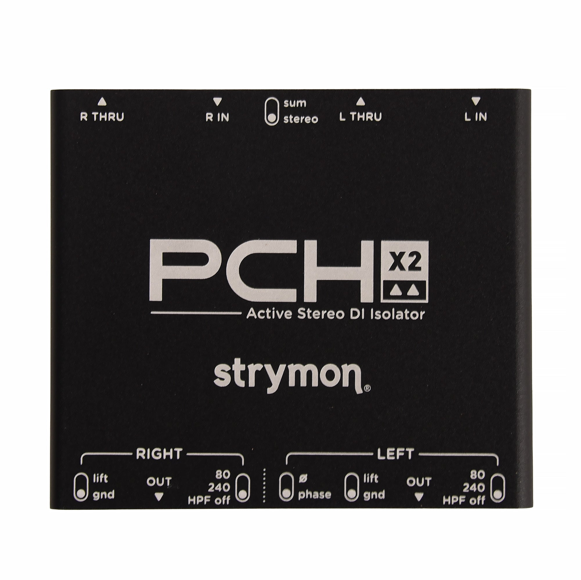 Strymon PCH X2 Stereo Active DI Isolator w/Phantom Power Pro Audio / DI Boxes
