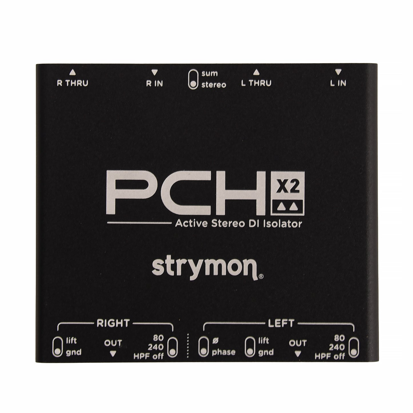 Strymon PCH X2 Stereo Active DI Isolator w/Phantom Power Pro Audio / DI Boxes