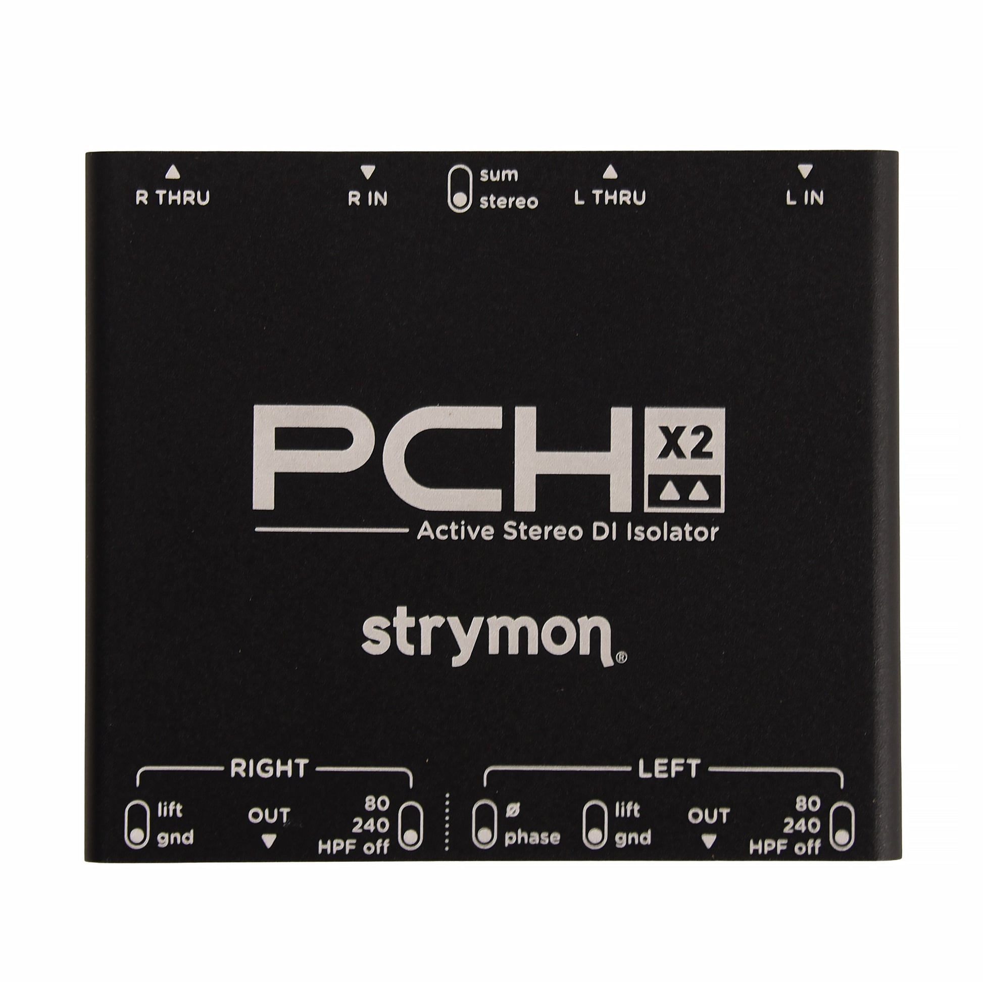 Strymon PCH X2 Stereo Active DI Isolator w/Phantom Power Pro Audio / DI Boxes