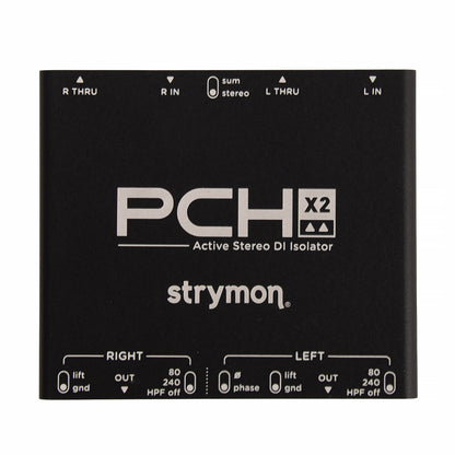 Strymon PCH X2 Stereo Active DI Isolator w/Phantom Power Pro Audio / DI Boxes