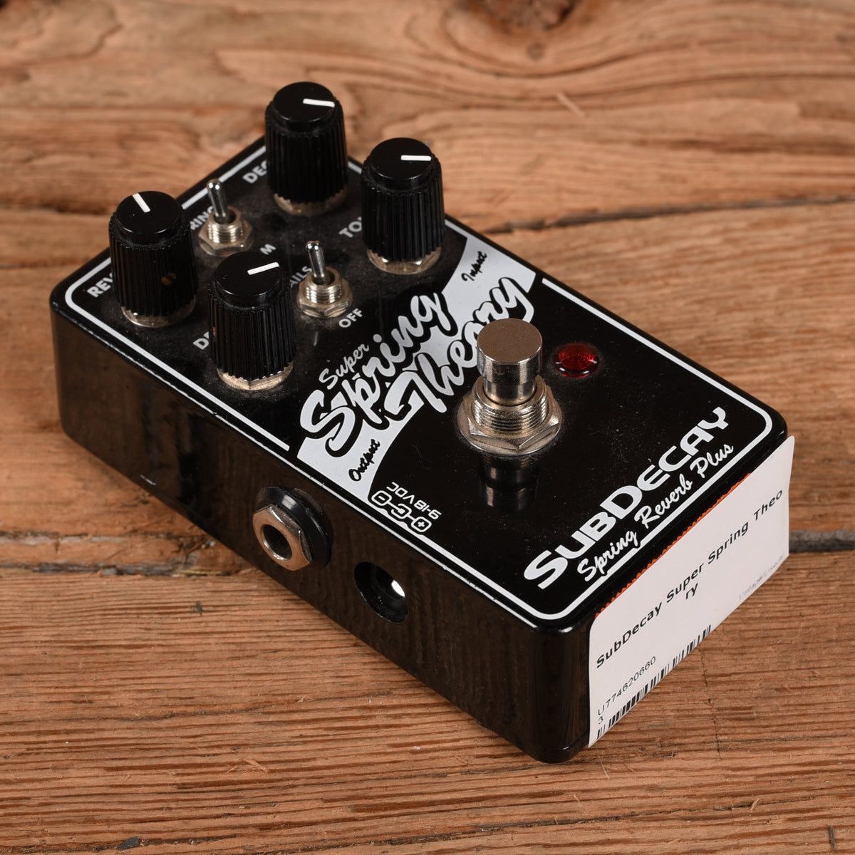 SubDecay Super Spring Theory Effect Pedals