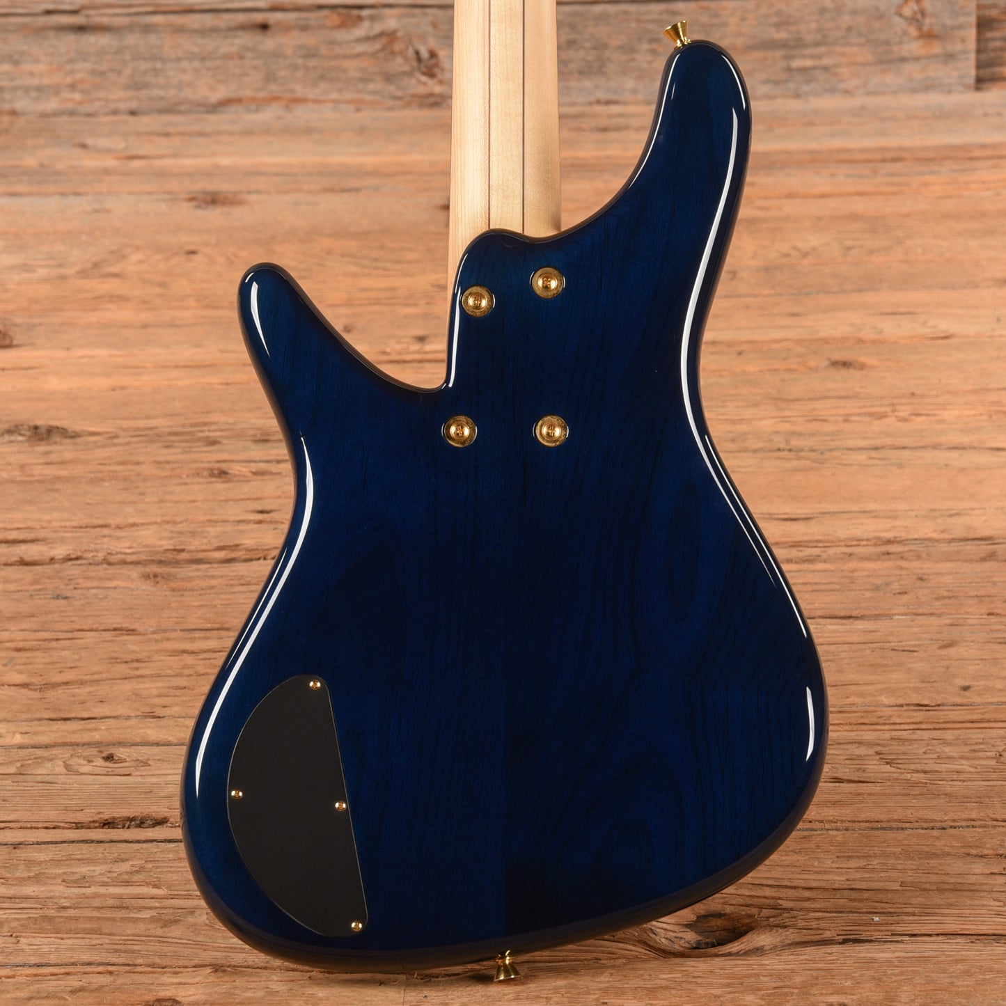 Sugi NB4C Poplar Burl Blue 2021 Bass Guitars / 4-String