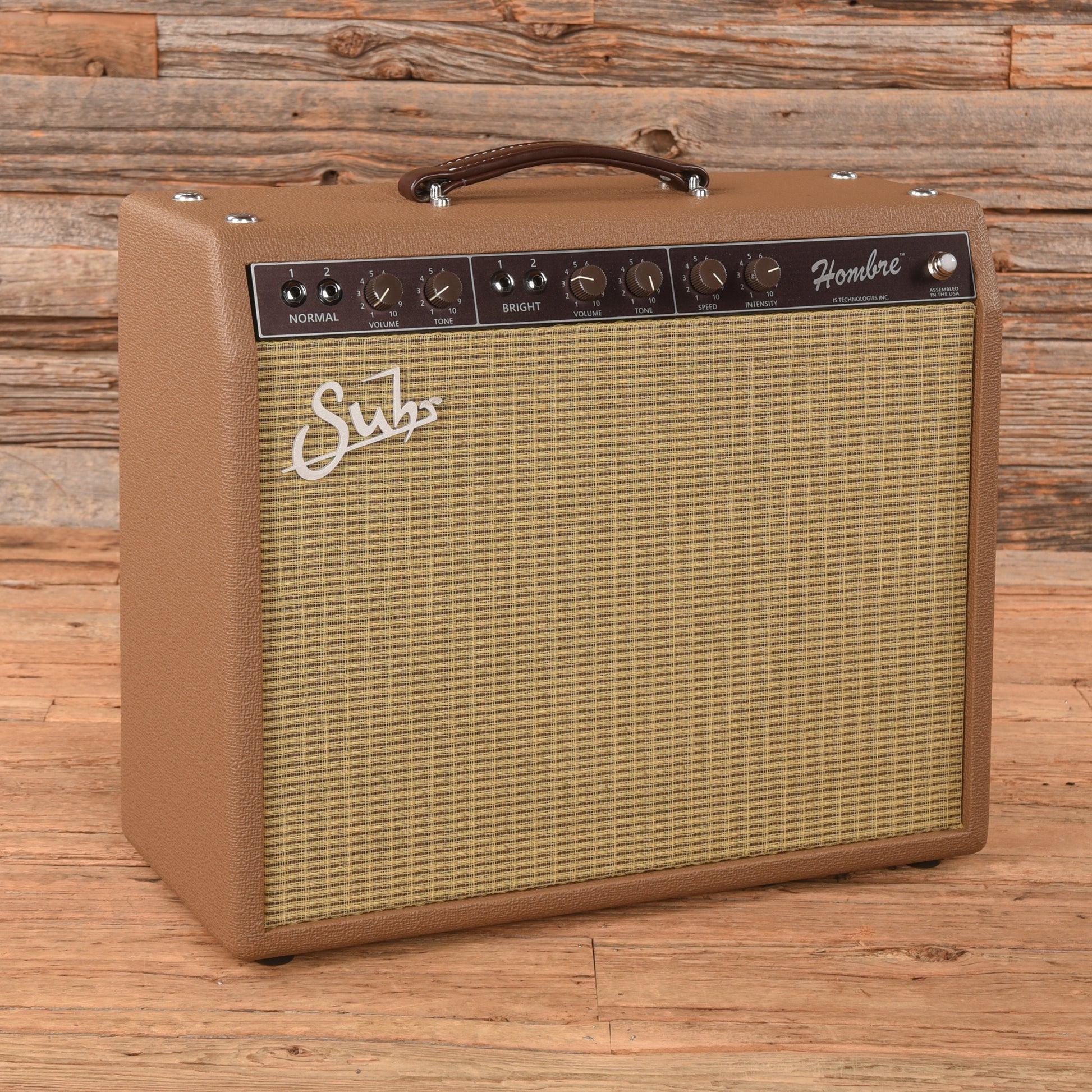 Suhr Hombre 2-Channel 18-Watt 1X12 Guitar Combo Brown 2025 Amplifiers