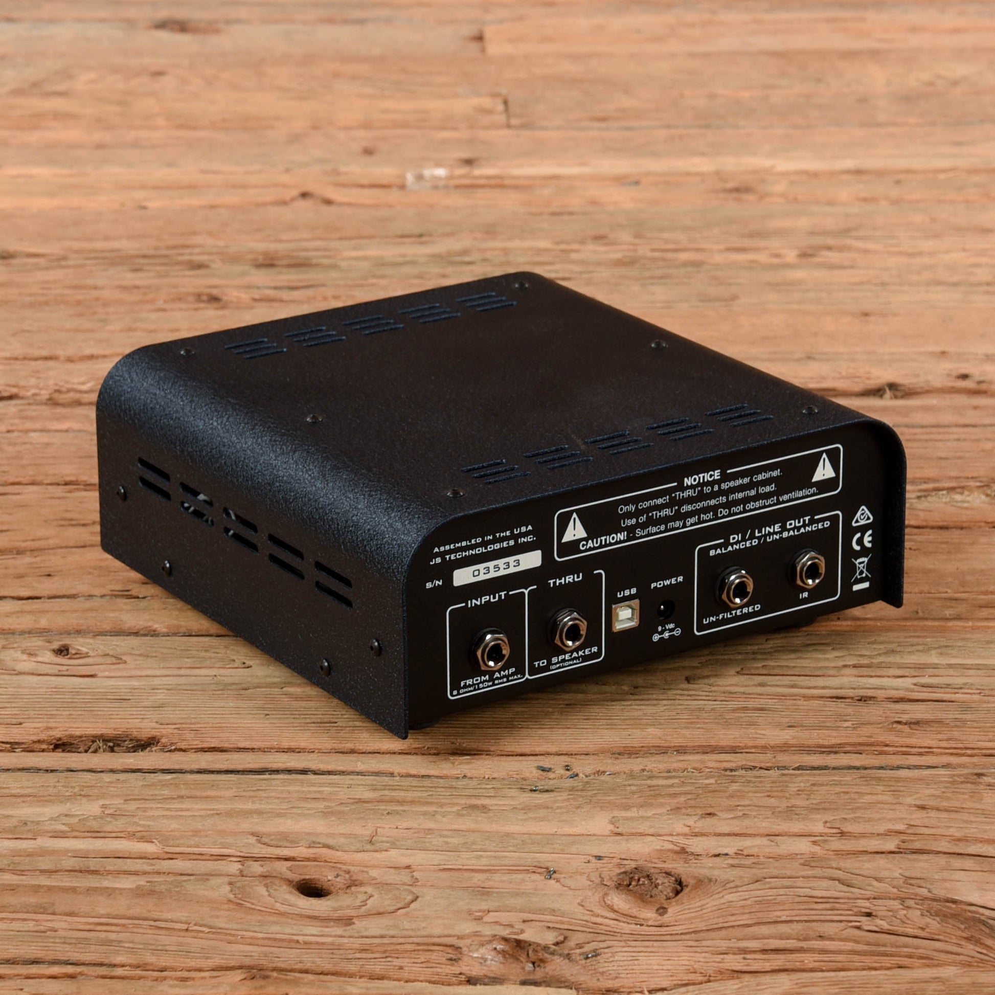 Suhr Reactive Load IR 8 Ohm DI Box with Impulse Responses Amps / Amp Attenuators