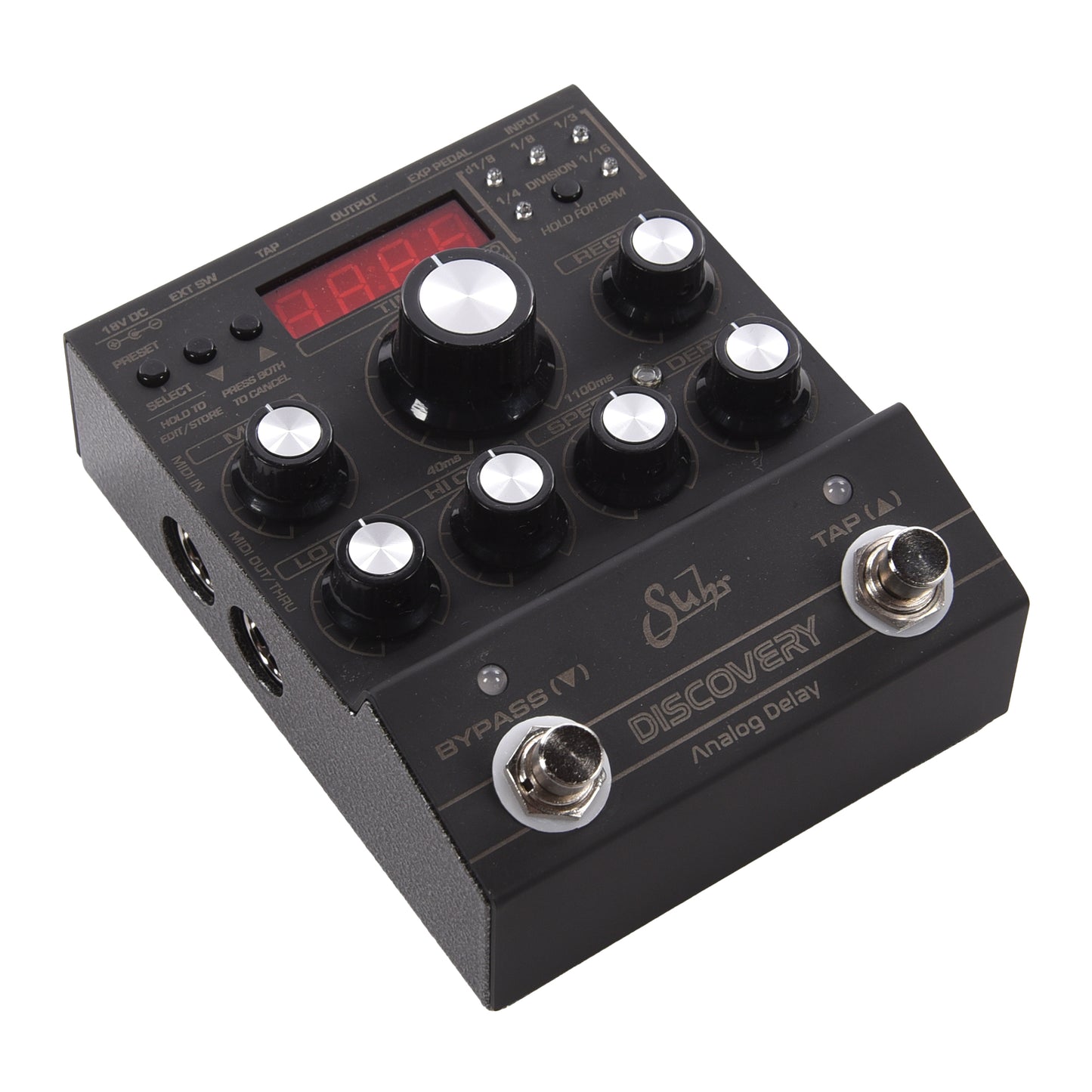 Suhr Dark Discovery Analog Delay Pedal Black Edition Effects and Pedals / Delay
