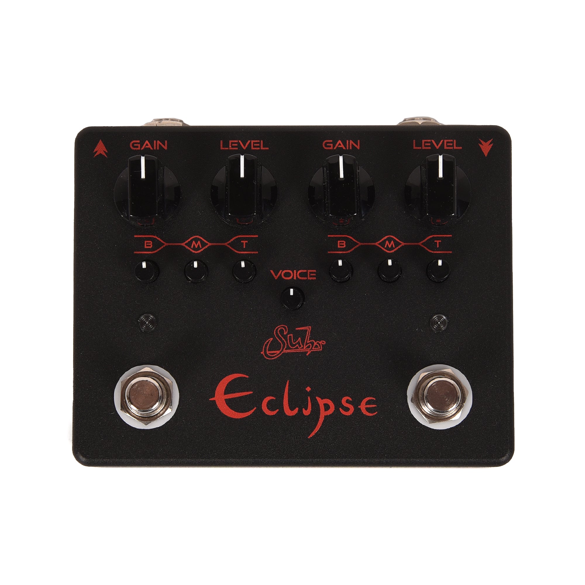 Suhr Eclipse Dual-Channel Overdrive/Distortion Pedal Black Edition Effects and Pedals / Distortion