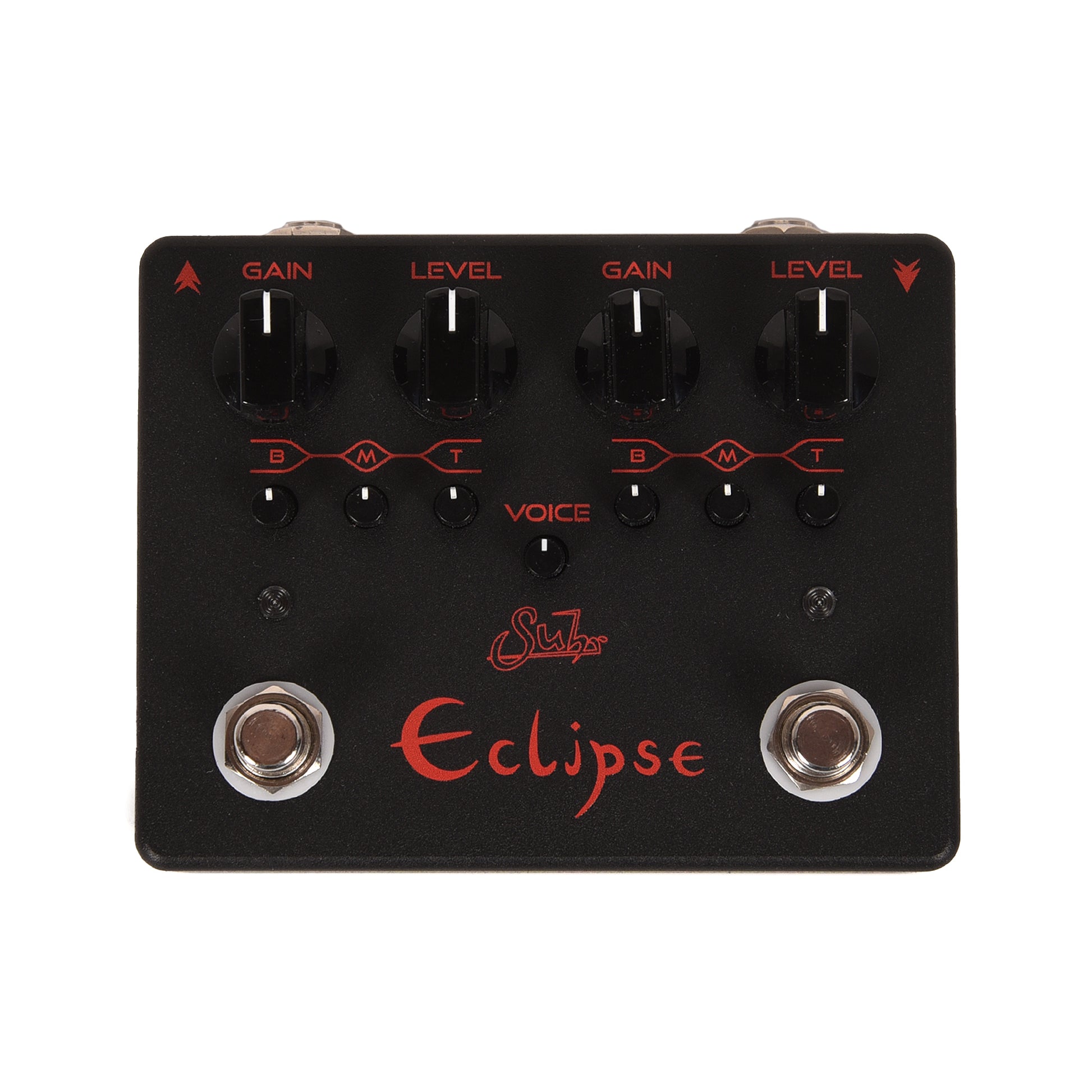 Suhr Eclipse Dual-Channel Overdrive/Distortion Pedal Black Edition Effects and Pedals / Distortion