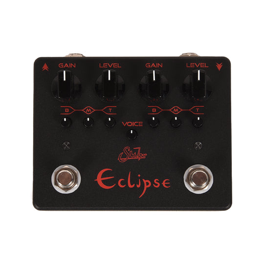 Suhr Eclipse Dual-Channel Overdrive/Distortion Pedal Black Edition Effects and Pedals / Distortion