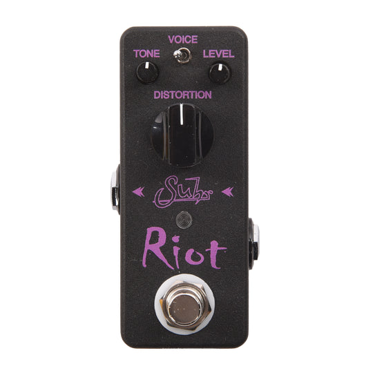 Suhr Riot Mini Distortion Pedal Black Edition Effects and Pedals / Distortion