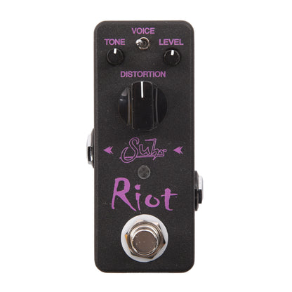 Suhr Riot Mini Distortion Pedal Black Edition Effects and Pedals / Distortion