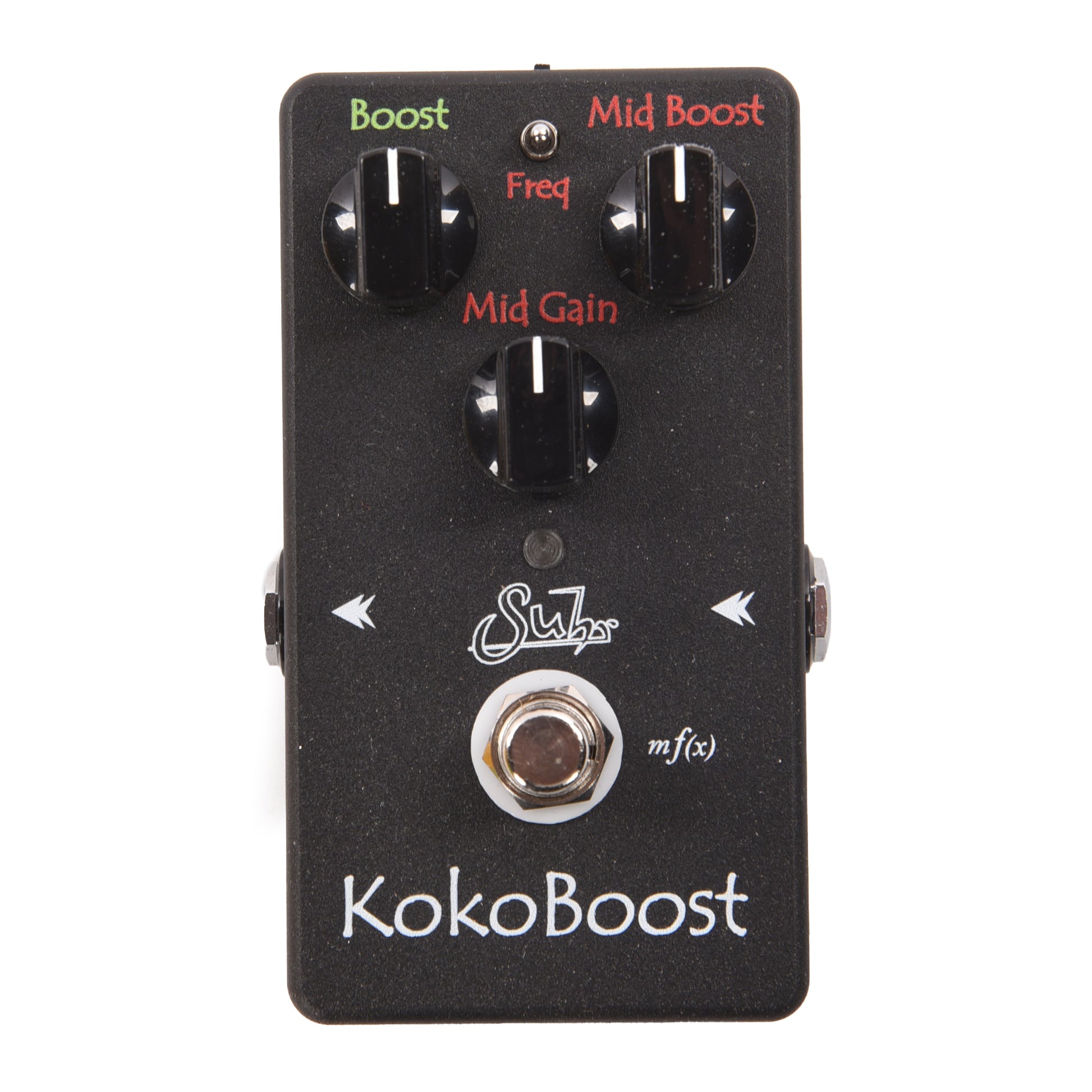 Suhr Koko Boost Clean & Mid Boost Pedal Black Edition Effects and Pedals / Overdrive and Boost