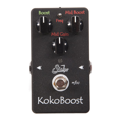 Suhr Koko Boost Clean & Mid Boost Pedal Black Edition Effects and Pedals / Overdrive and Boost