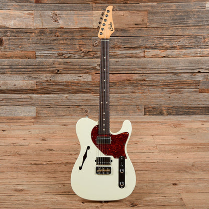 Suhr Alt T Semi-Hollow Olympic White Electric Guitars / Semi-Hollow