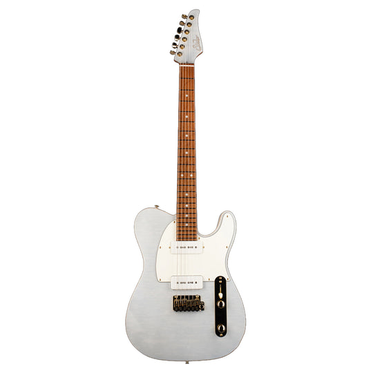 Suhr Benjamin Madden Signature Modern T w/ Quilt Maple Top Trans White Electric Guitars / Solid Body