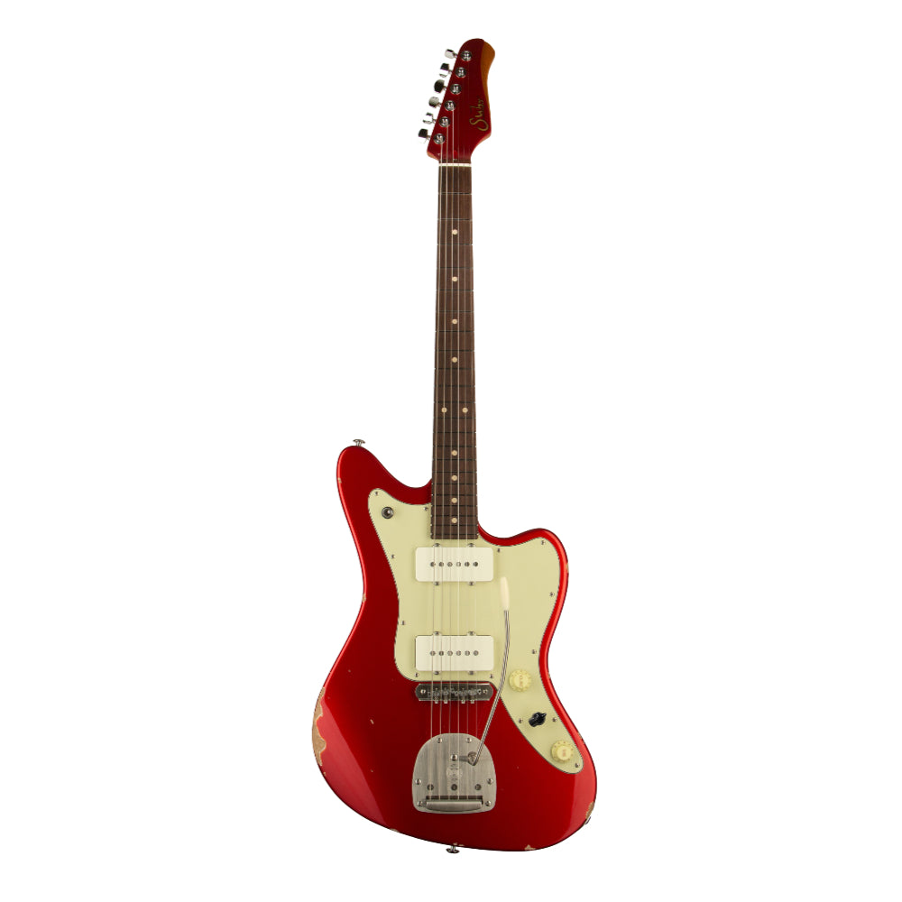 Suhr Classic JM Antique LE Candy Apple Red w/Mastery Vibrato Electric Guitars / Solid Body