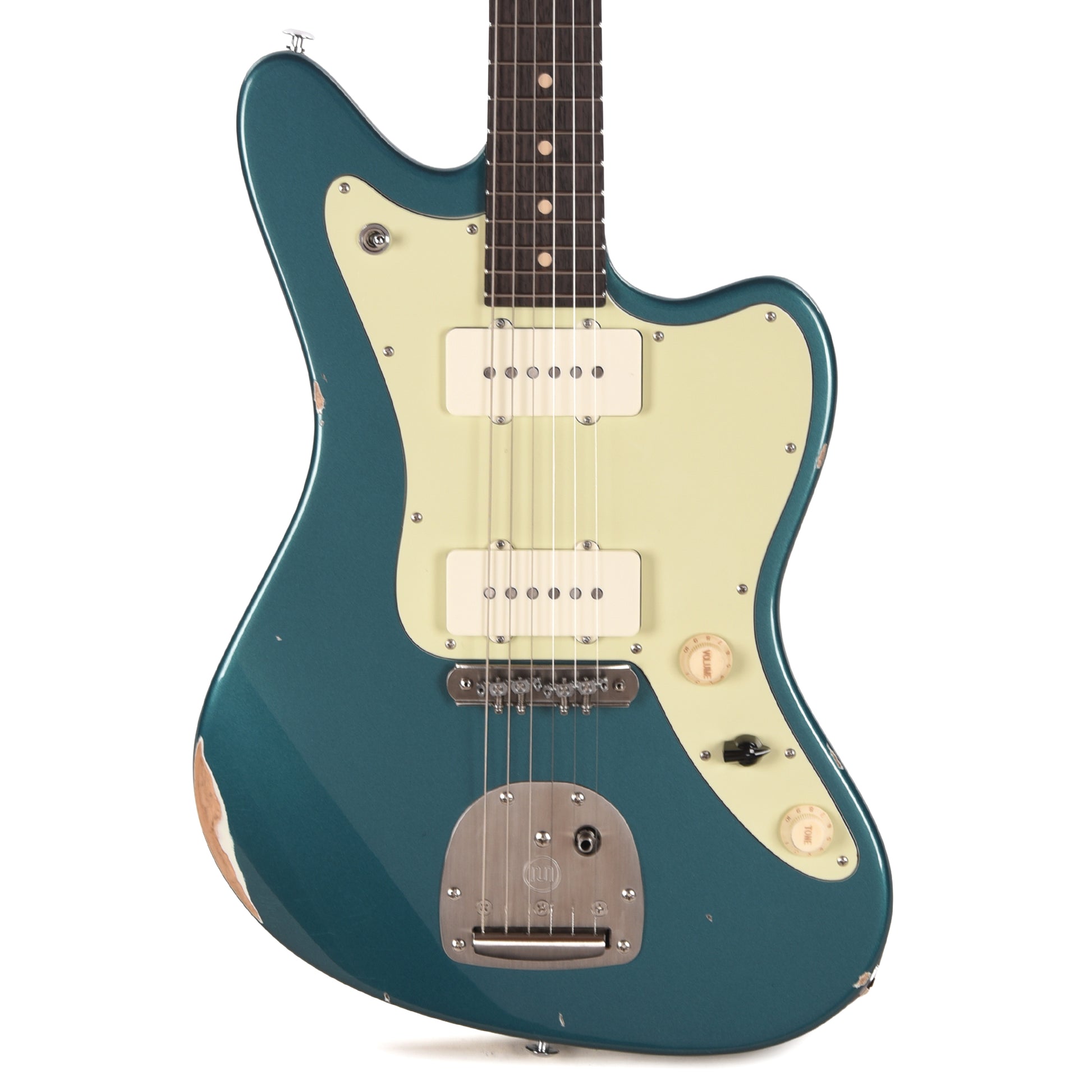 Suhr Classic JM Antique LE Ocean Turquoise w/Mastery Vibrato Electric Guitars / Solid Body