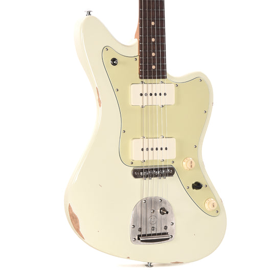 Suhr Classic JM Antique LE Olympic White w/Mastery Vibrato Electric Guitars / Solid Body