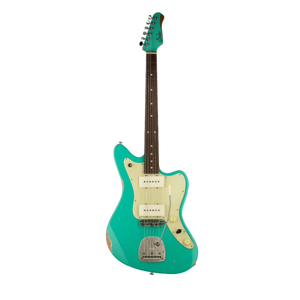 Suhr Classic JM Antique LE Surf Green w/Mastery Vibrato Electric Guitars / Solid Body
