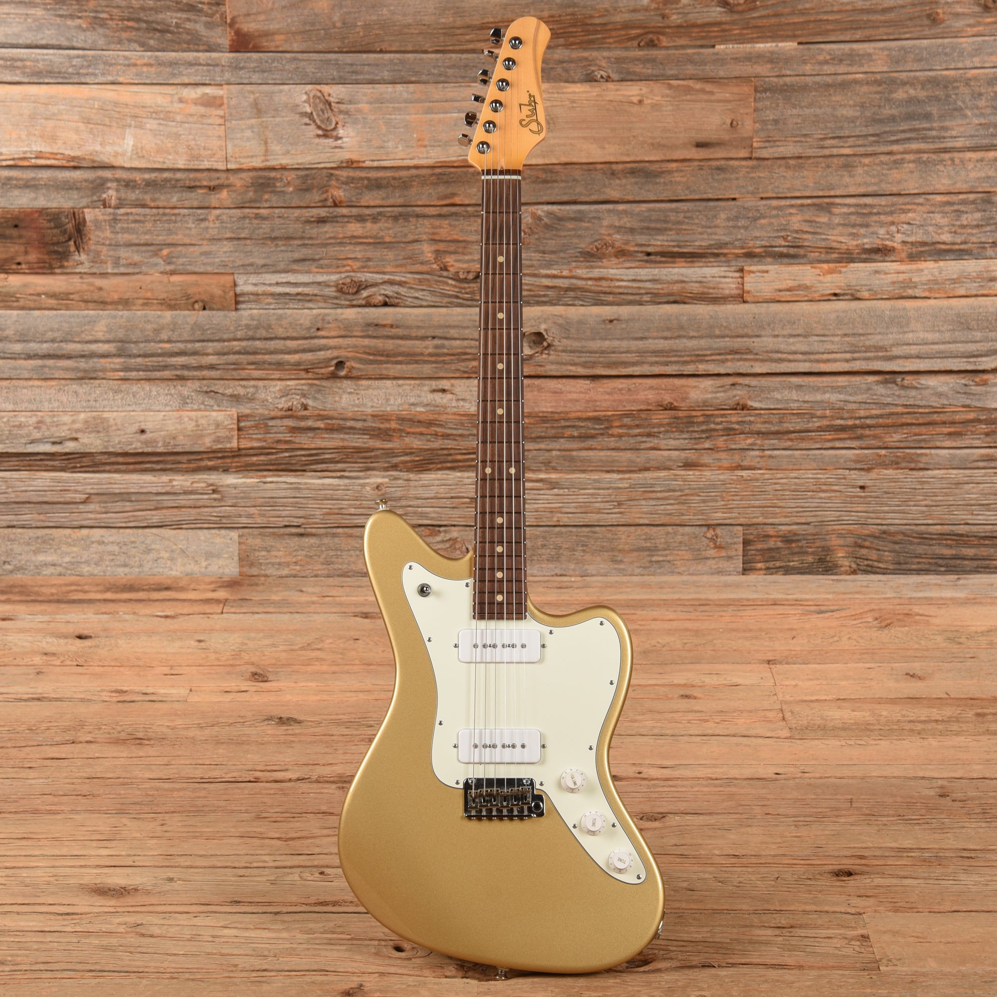 Suhr Classic JM Gold Electric Guitars / Solid Body