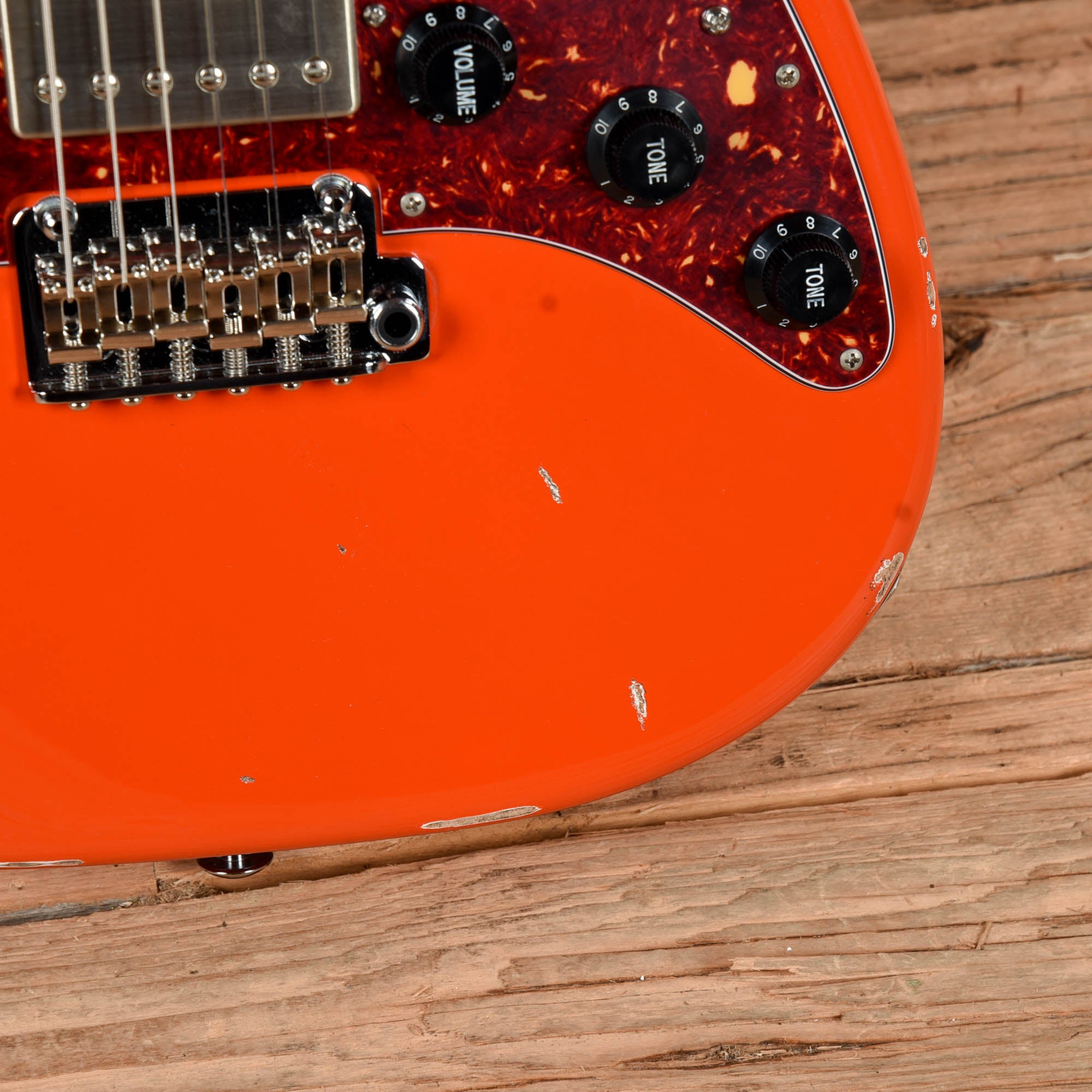 Suhr Classic S Antique HSS Roasted Fiesta Orange Electric Guitars / Solid Body