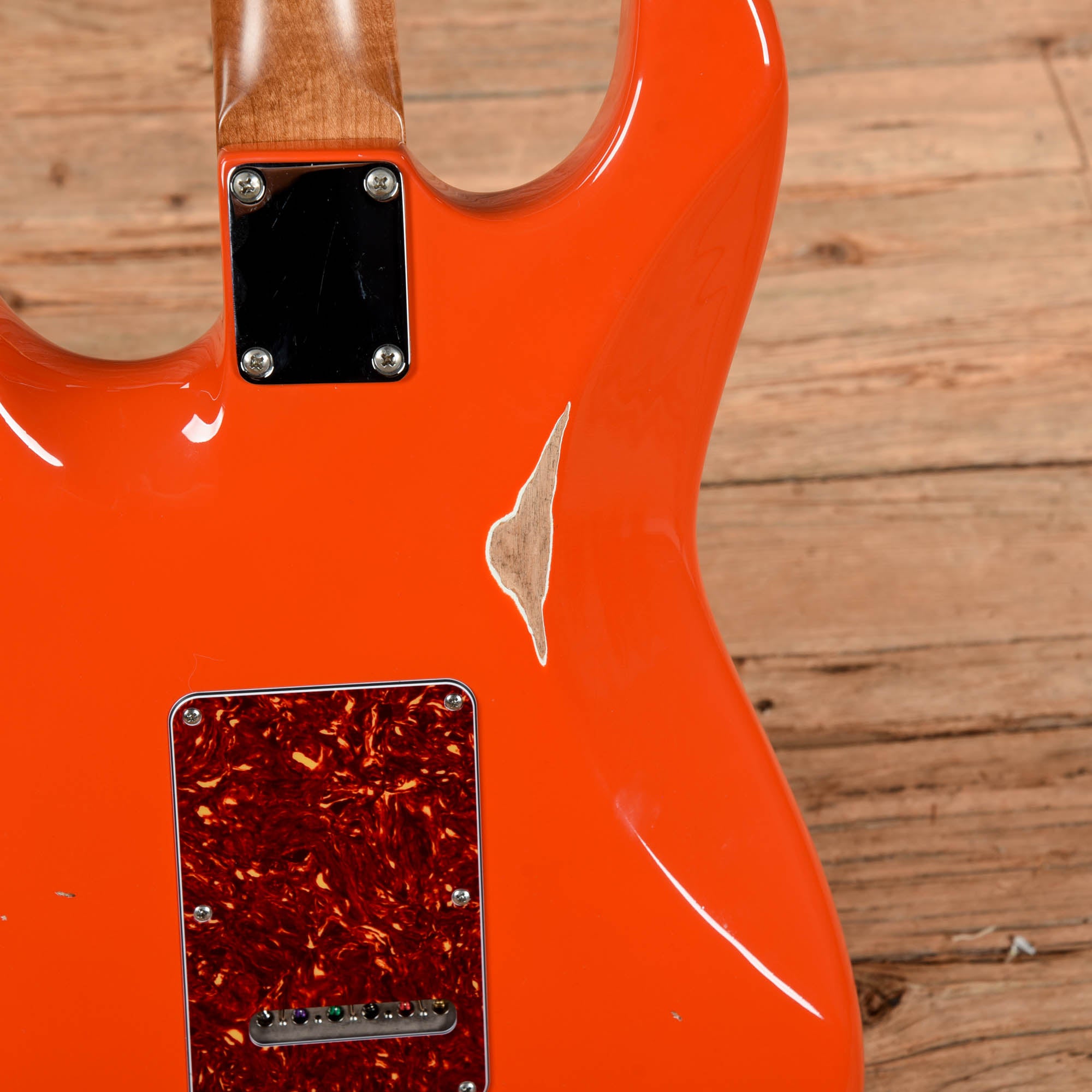 Suhr Classic S Antique HSS Roasted Fiesta Orange Electric Guitars / Solid Body