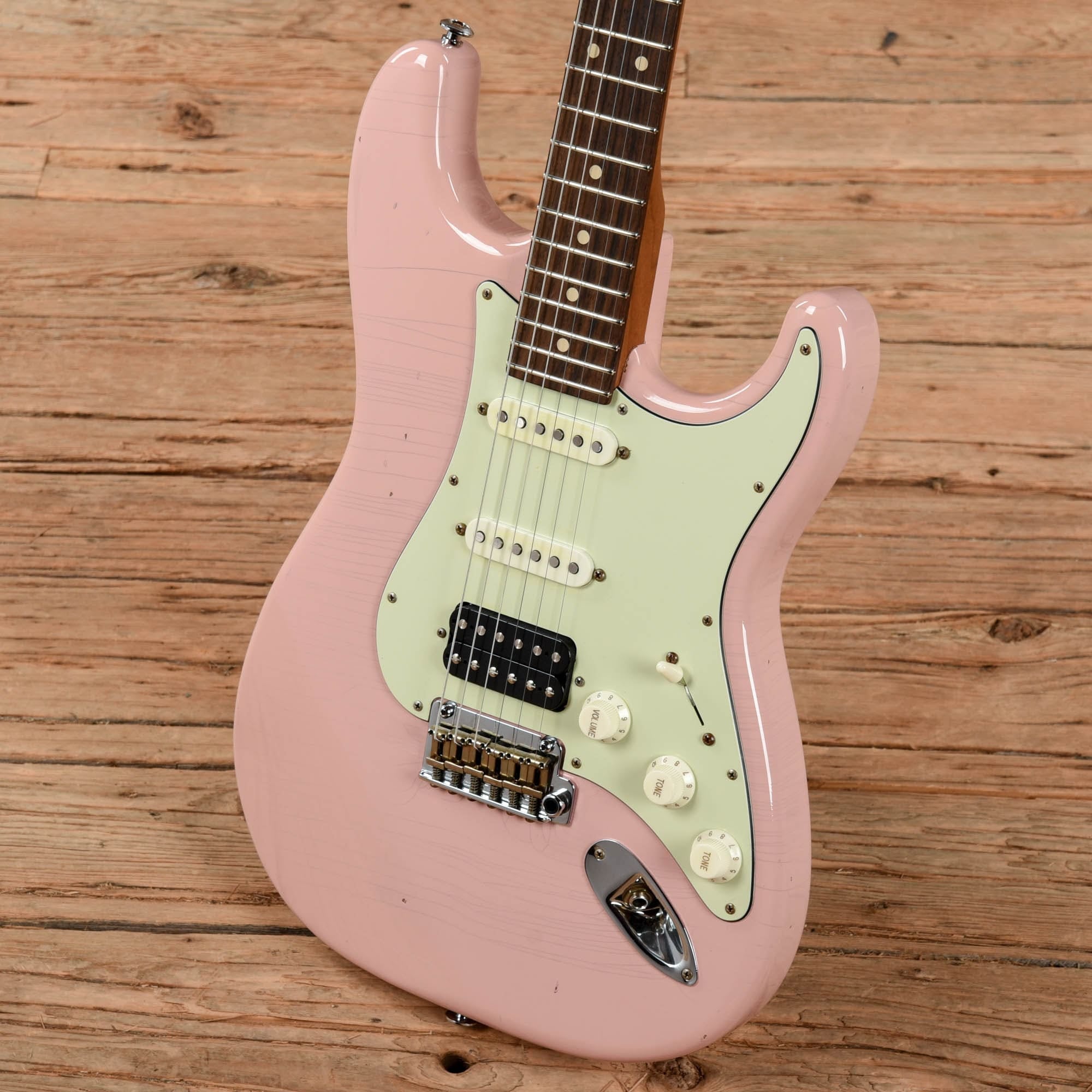 Suhr Classic S Antique Roasted HSS Shell Pink 2014 Electric Guitars / Solid Body