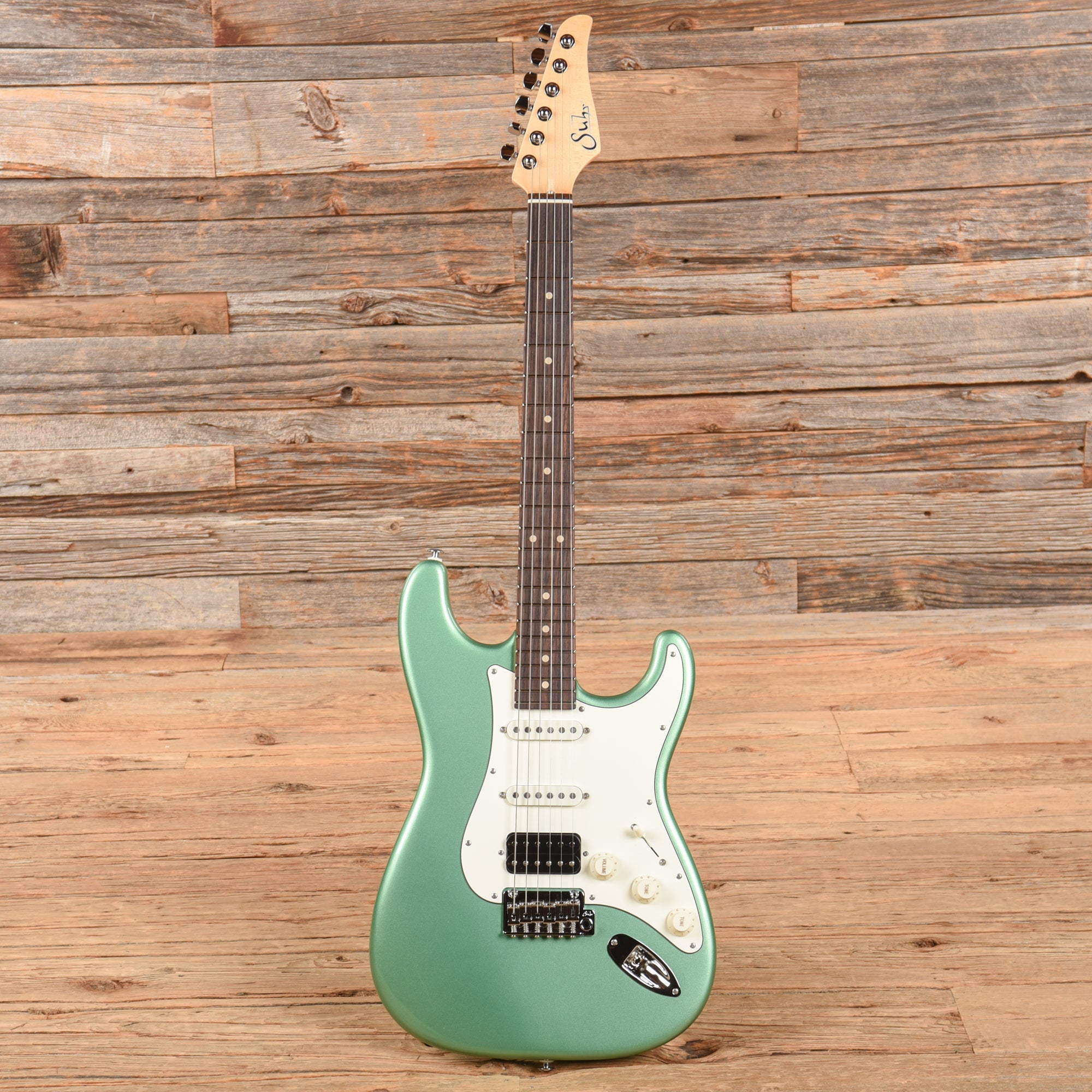 Suhr Classic S HSS Cactus Green Metallic Electric Guitars / Solid Body