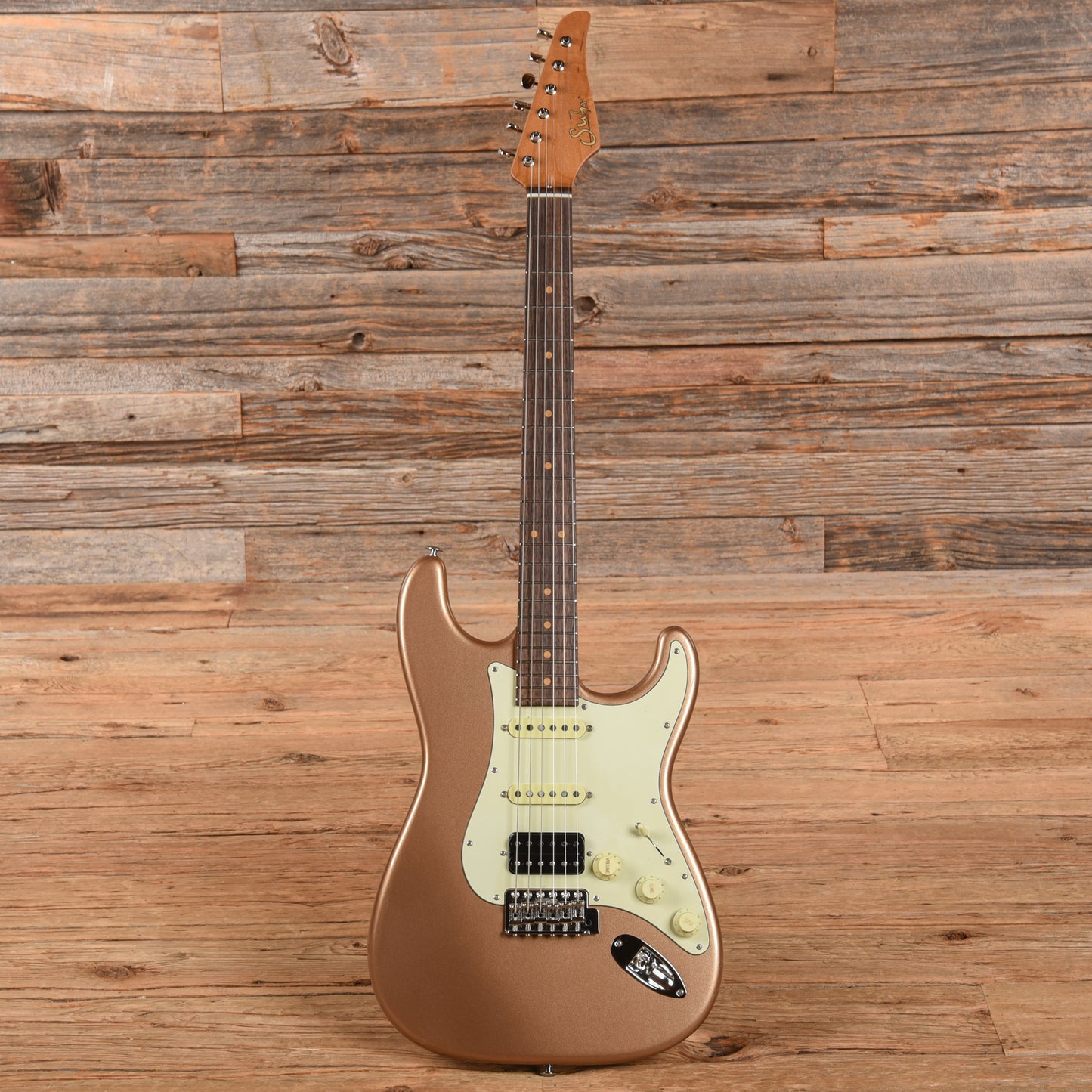 Suhr Classic S HSS Firemist Gold Electric Guitars / Solid Body