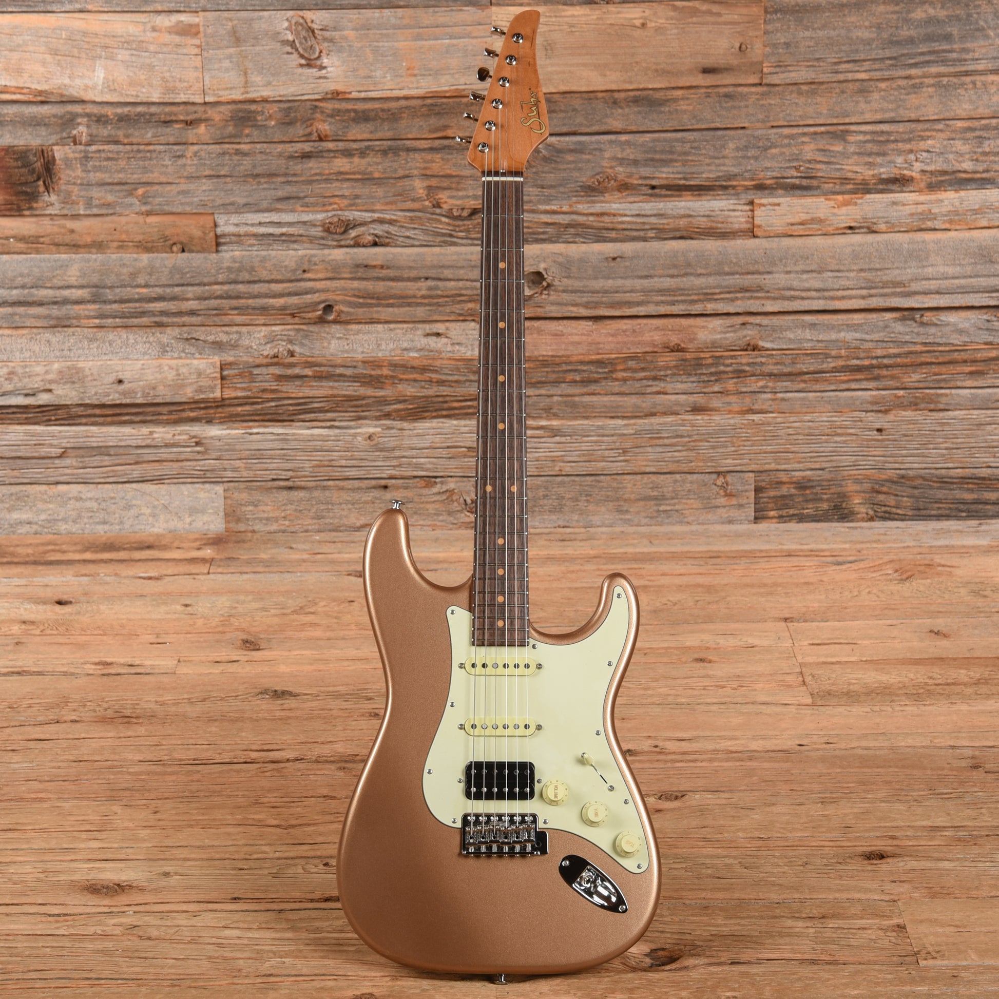 Suhr Classic S HSS Firemist Gold Electric Guitars / Solid Body