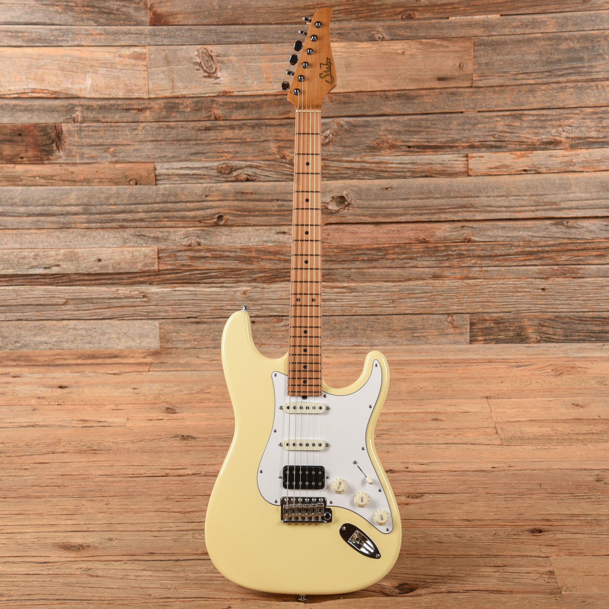 Suhr Classic S HSS Vintage White 2011 Electric Guitars / Solid Body