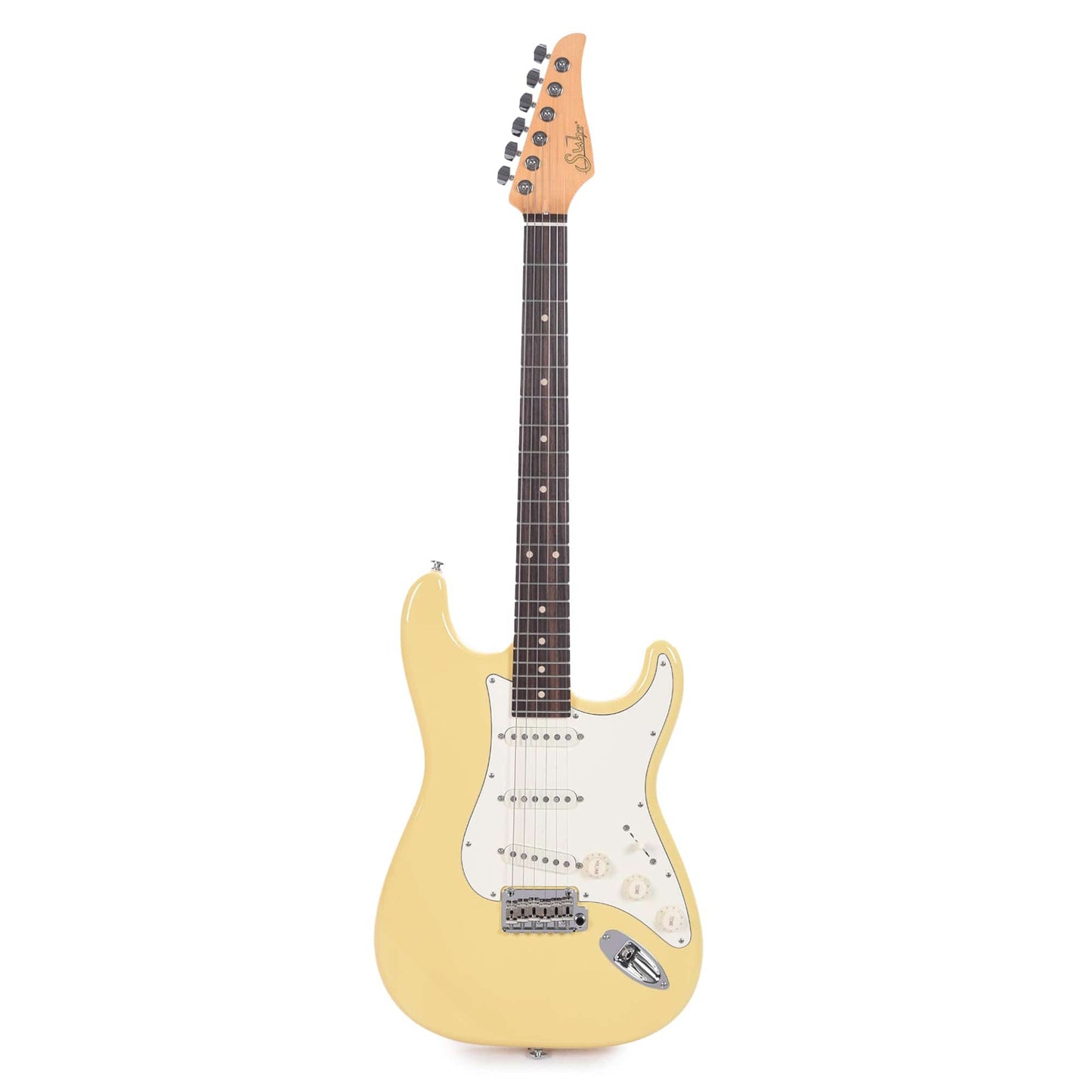 Suhr Classic S SSS Vintage Yellow SSCII Electric Guitars / Solid Body