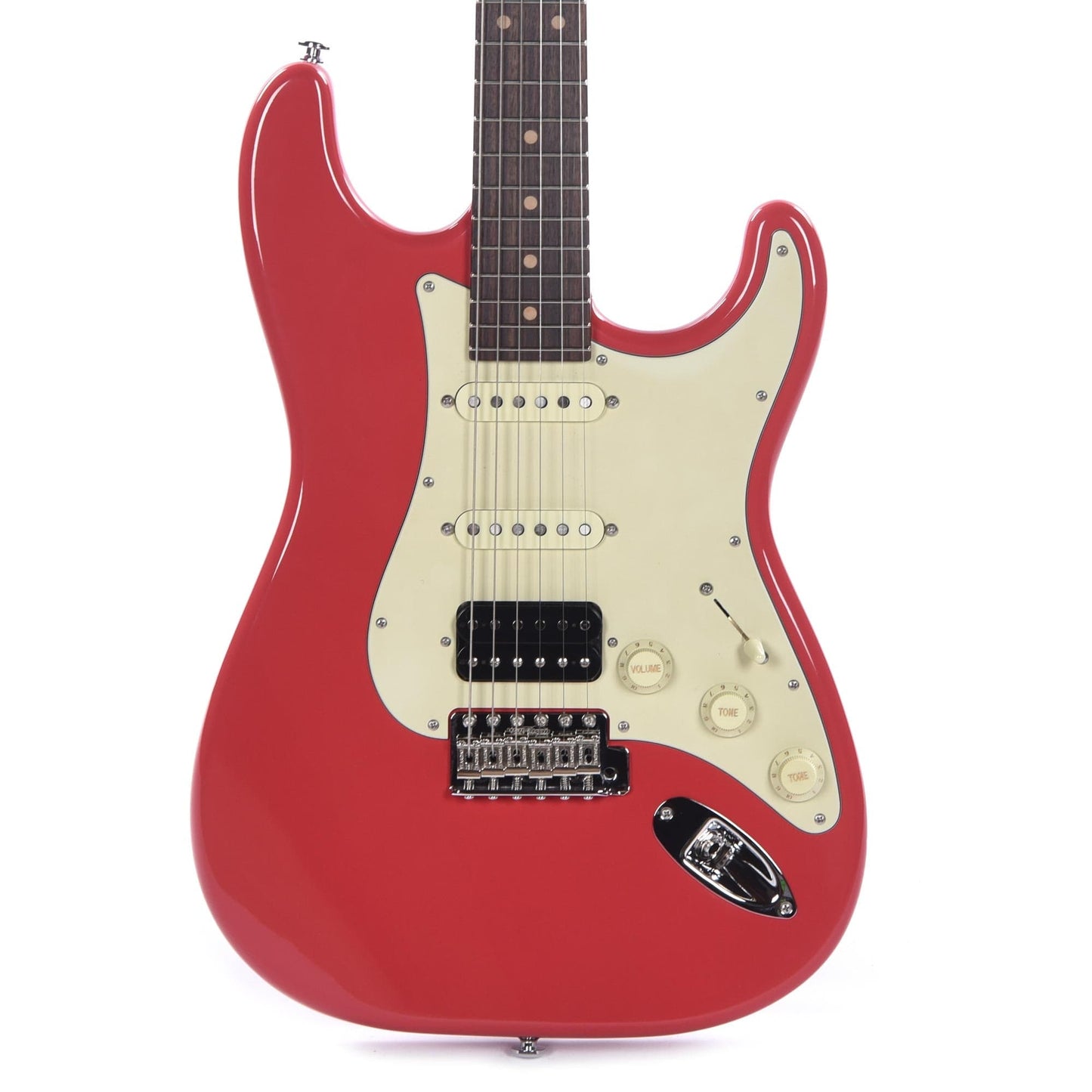 Suhr Classic S Vintage LE HSS Fiesta Red w/Roasted Maple Neck Electric Guitars / Solid Body