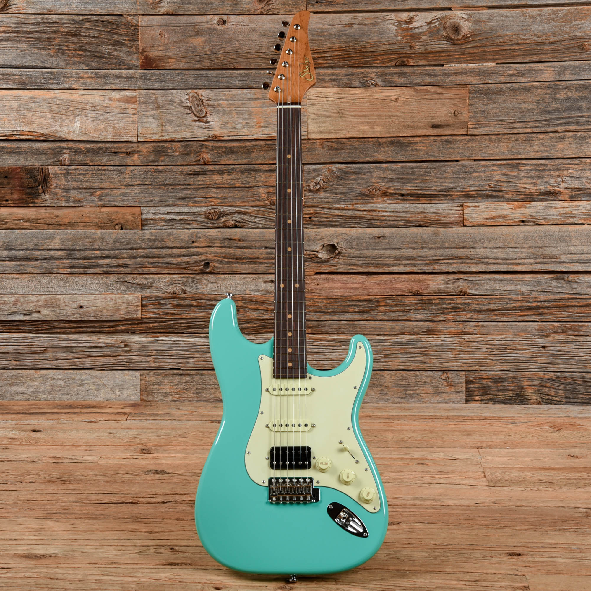 Suhr Classic S Vintage LE HSS w/Roasted Maple Neck Seafoam Green Electric Guitars / Solid Body
