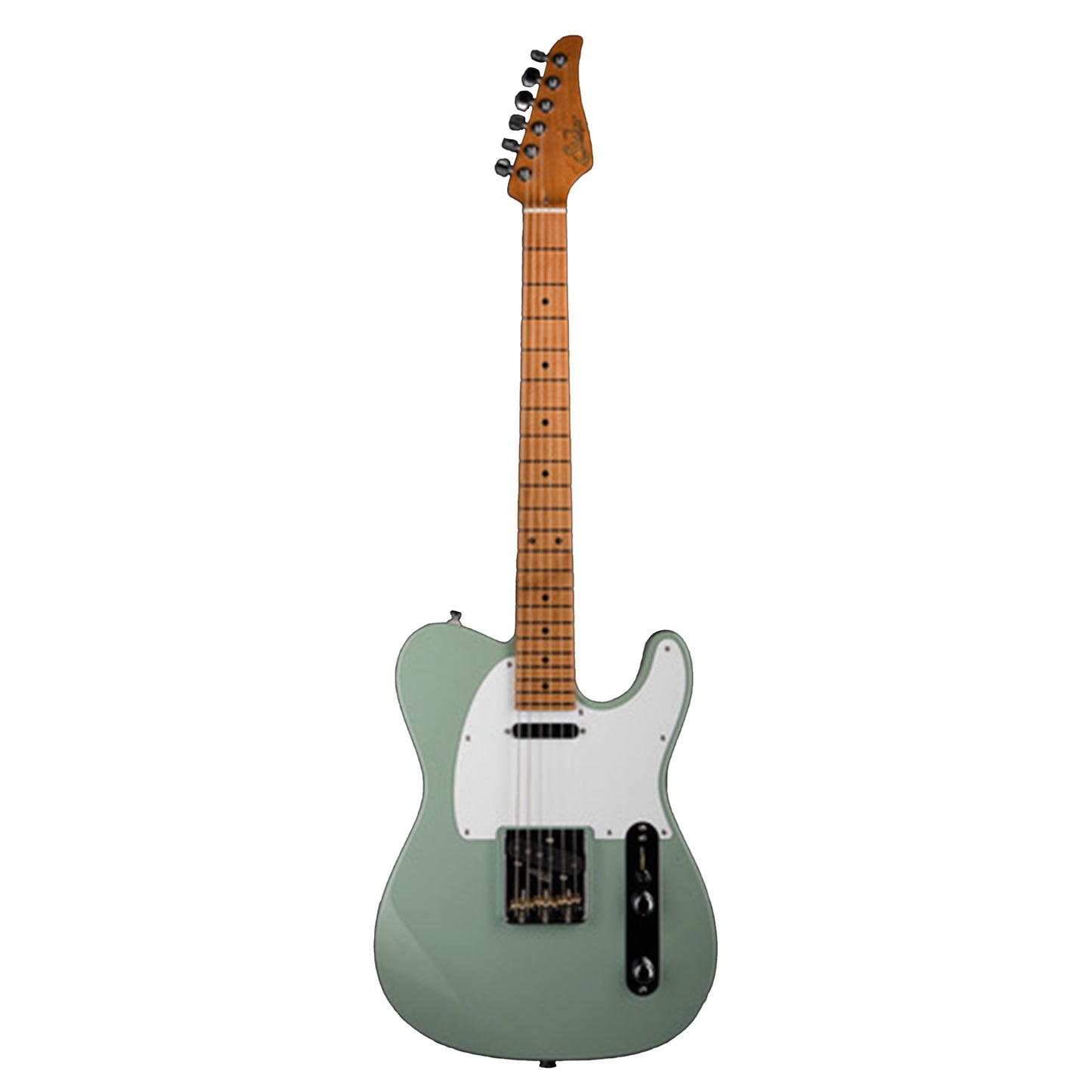 Suhr Classic T Roasted Pine LE Sage Green SS Electric Guitars / Solid Body