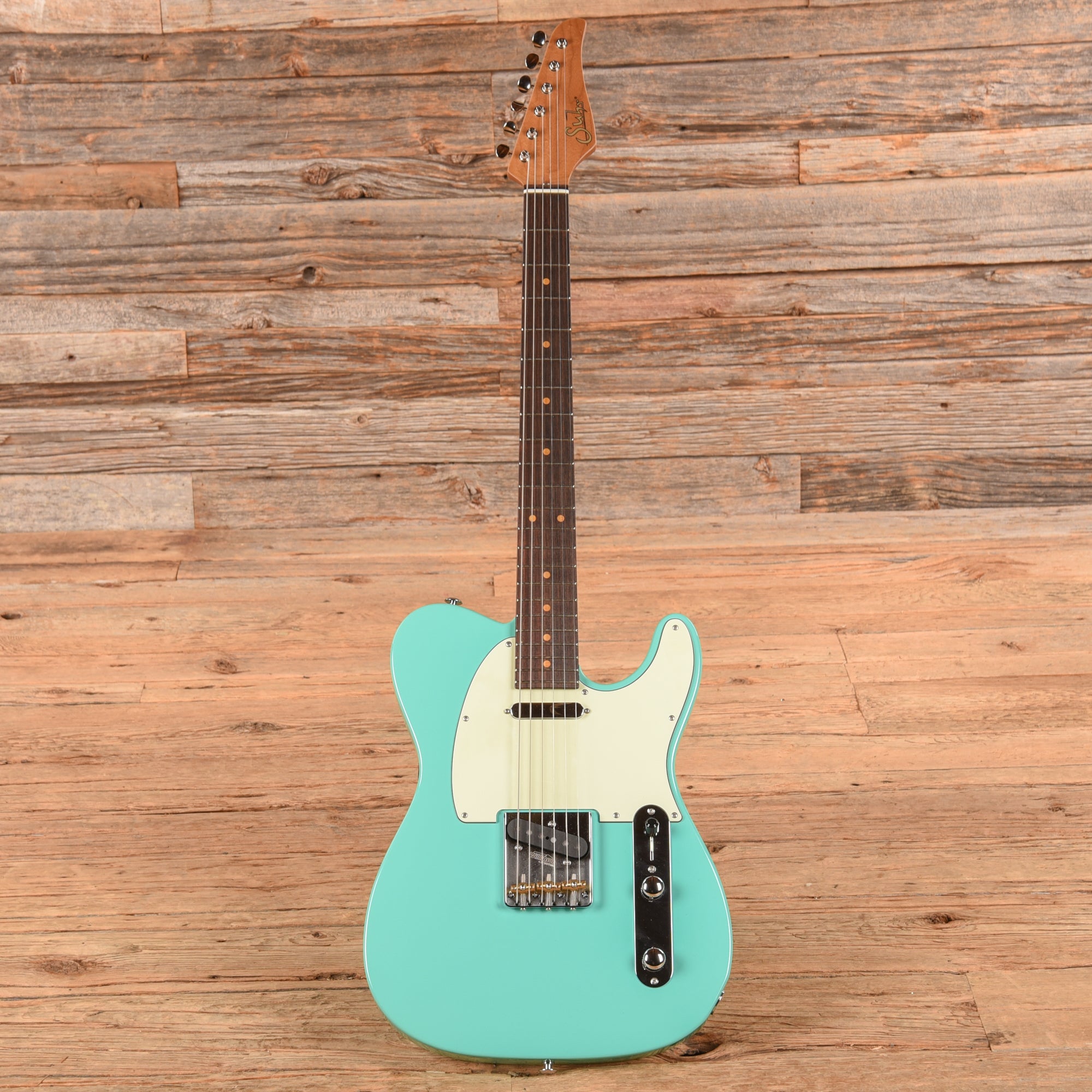 Suhr Classic T Vintage LE w/Roasted Maple Neck Seafoam Green 2024 Electric Guitars / Solid Body