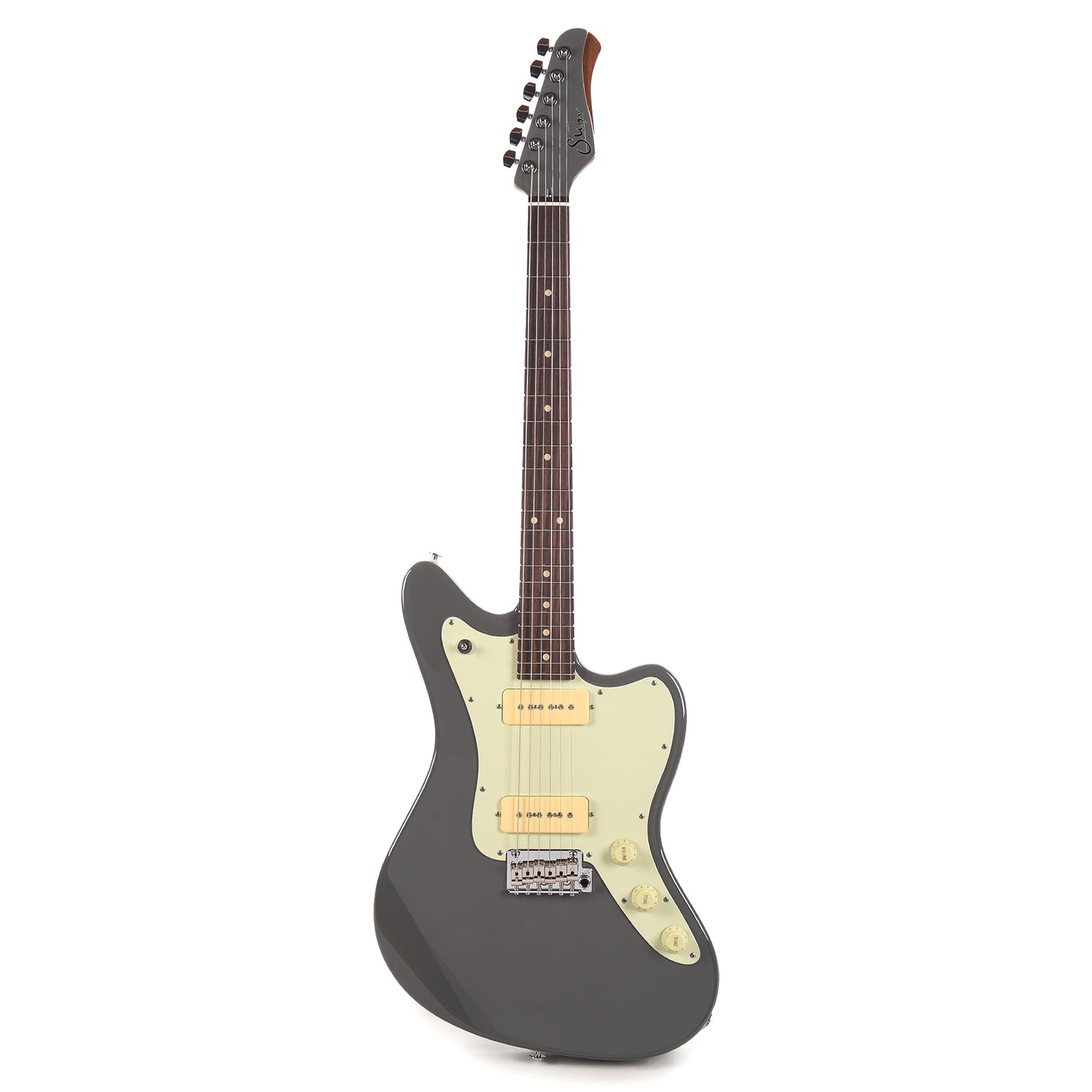 Suhr Custom Classic JM Mountain Grey w/Roasted Maple Neck Electric Guitars / Solid Body