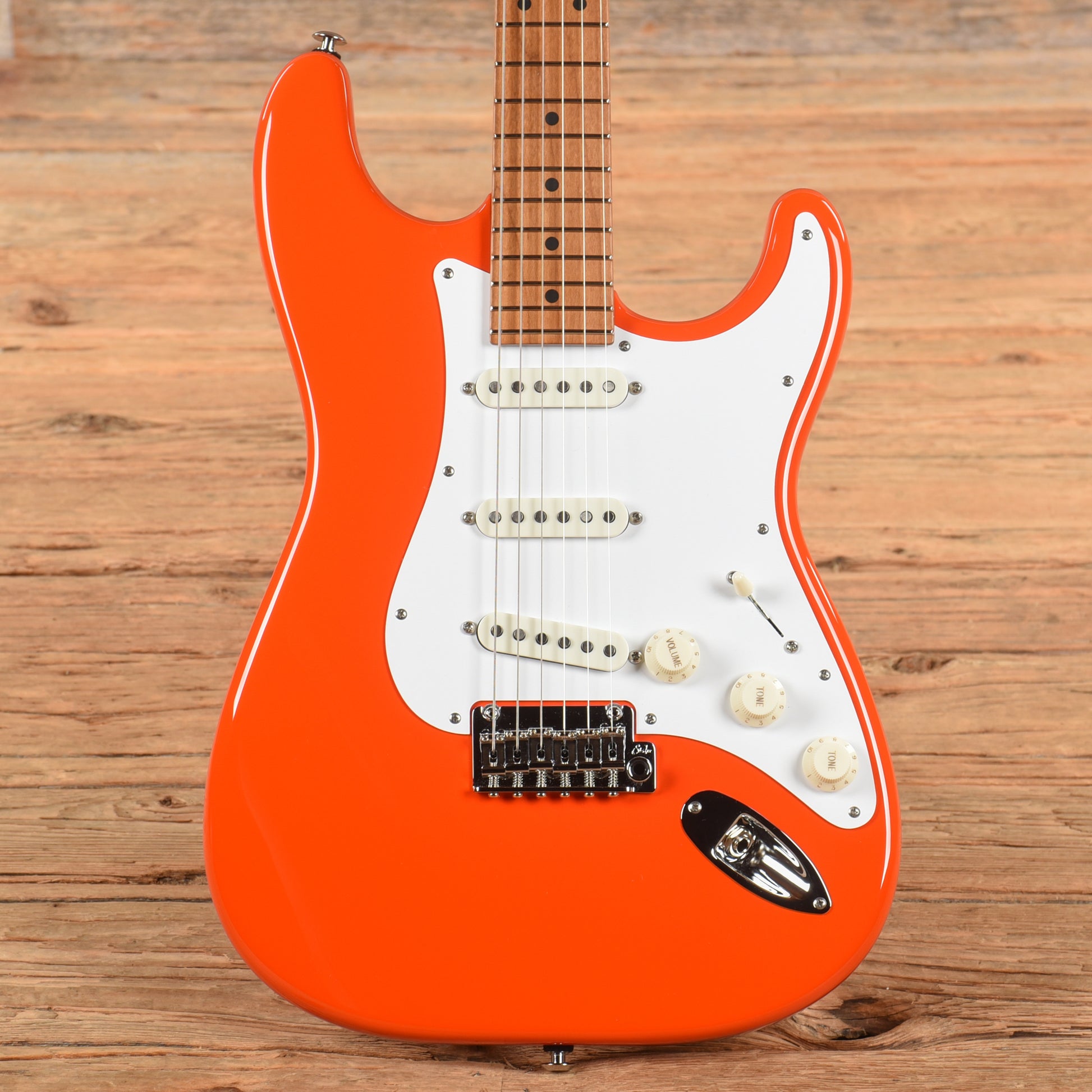 Suhr Custom Classic S Fiesta Orange 2023 Electric Guitars / Solid Body